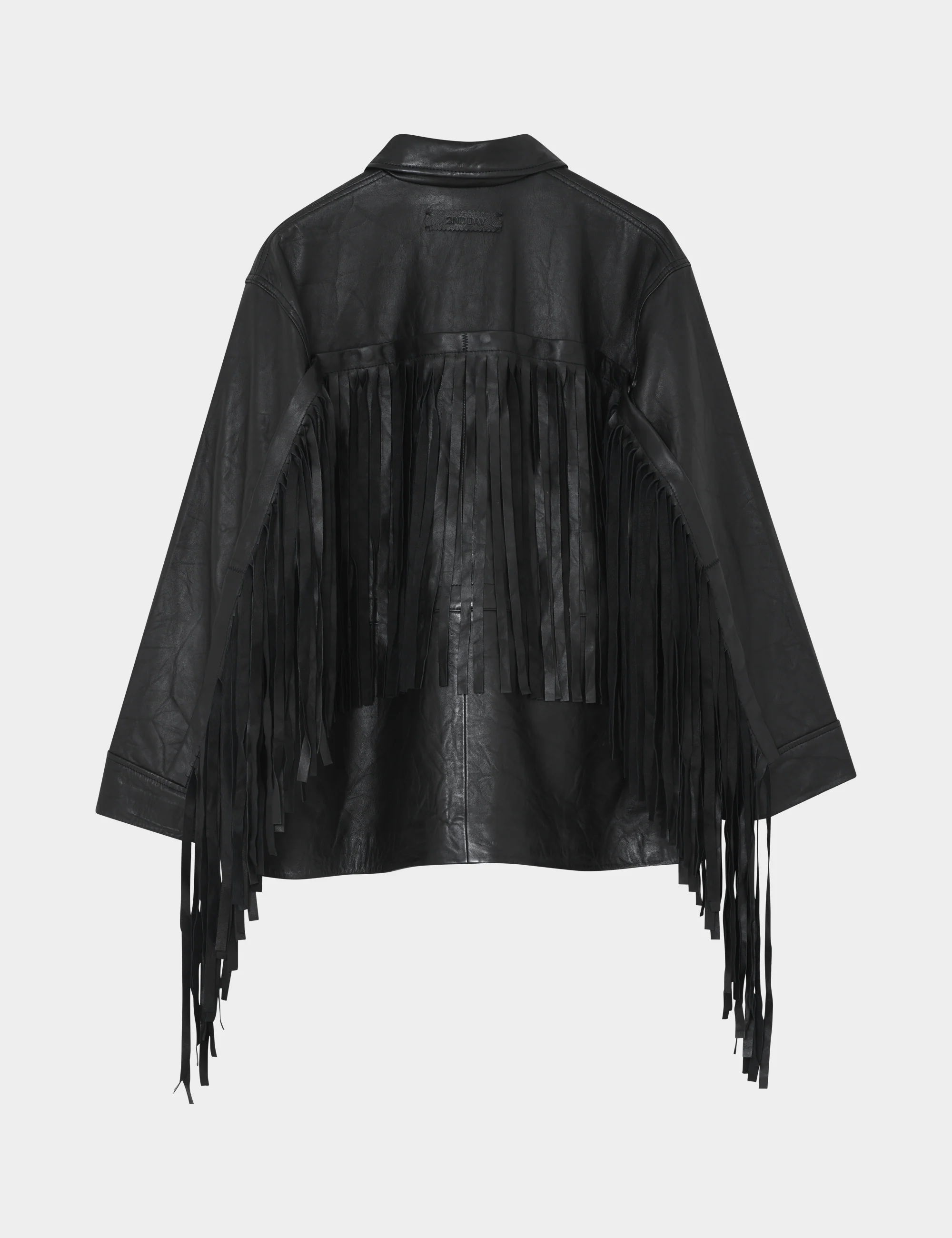 2ND Brucet - Fine Leather - Jacket - Meteorite (Black) - Image 3