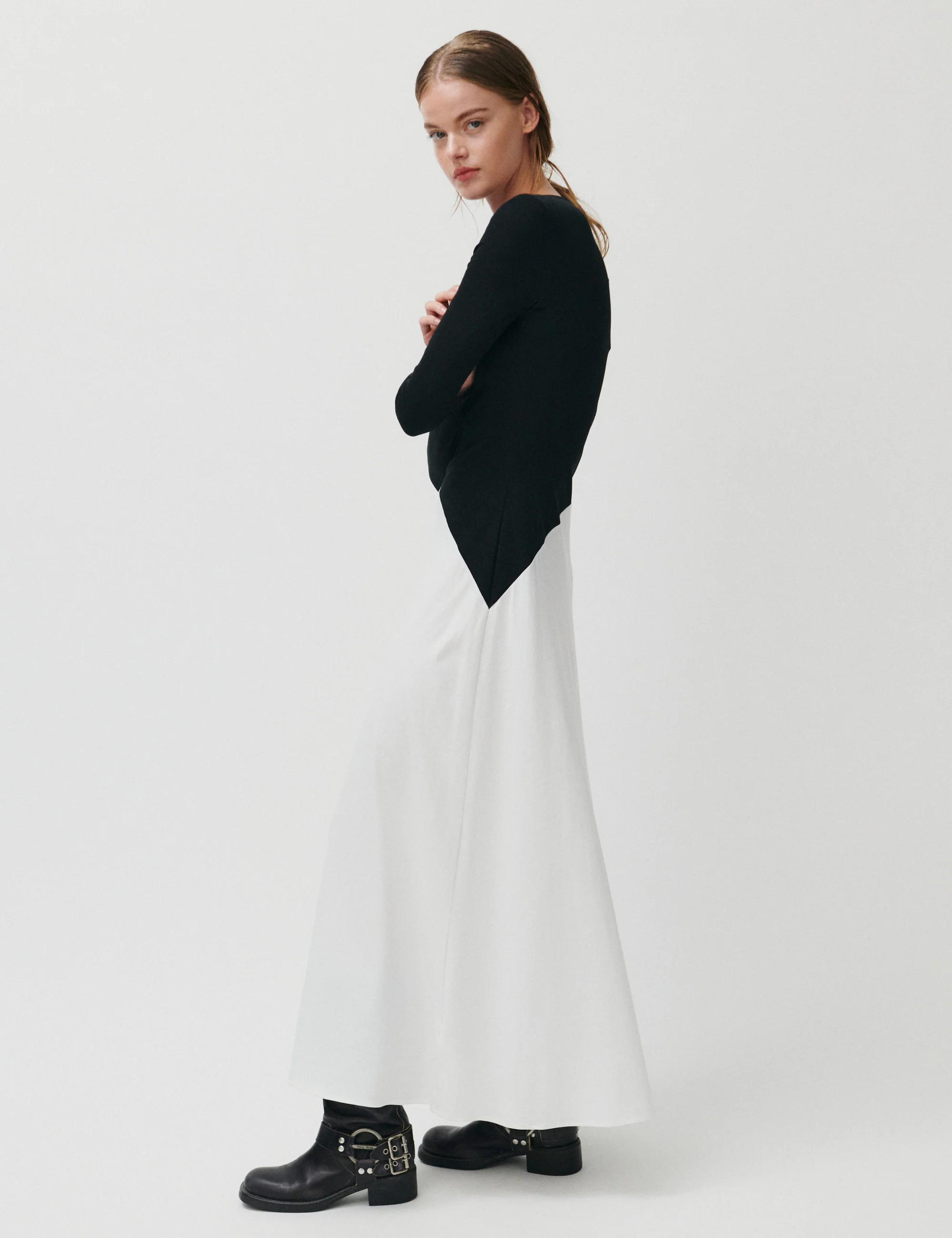 2ND Carmen - Cotton Jersey Mix - Black - Image 3