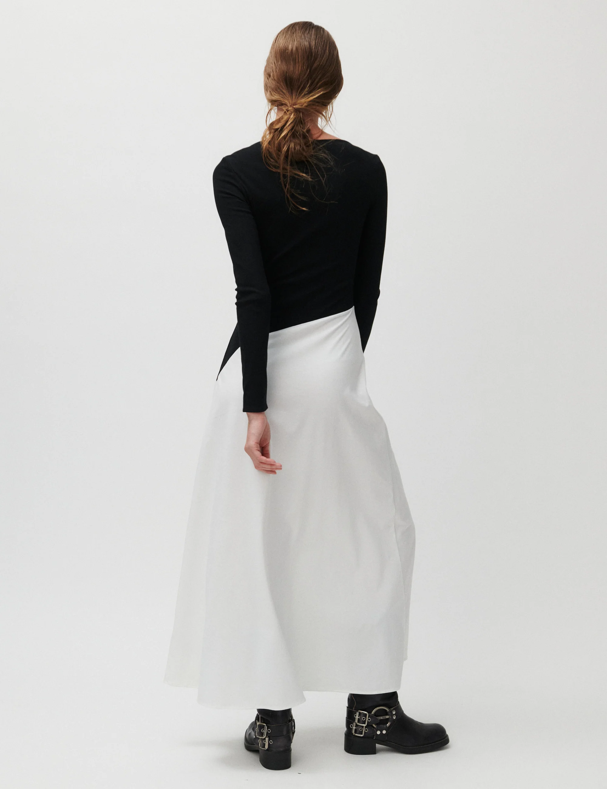 2ND Carmen - Cotton Jersey Mix - Black - Image 4