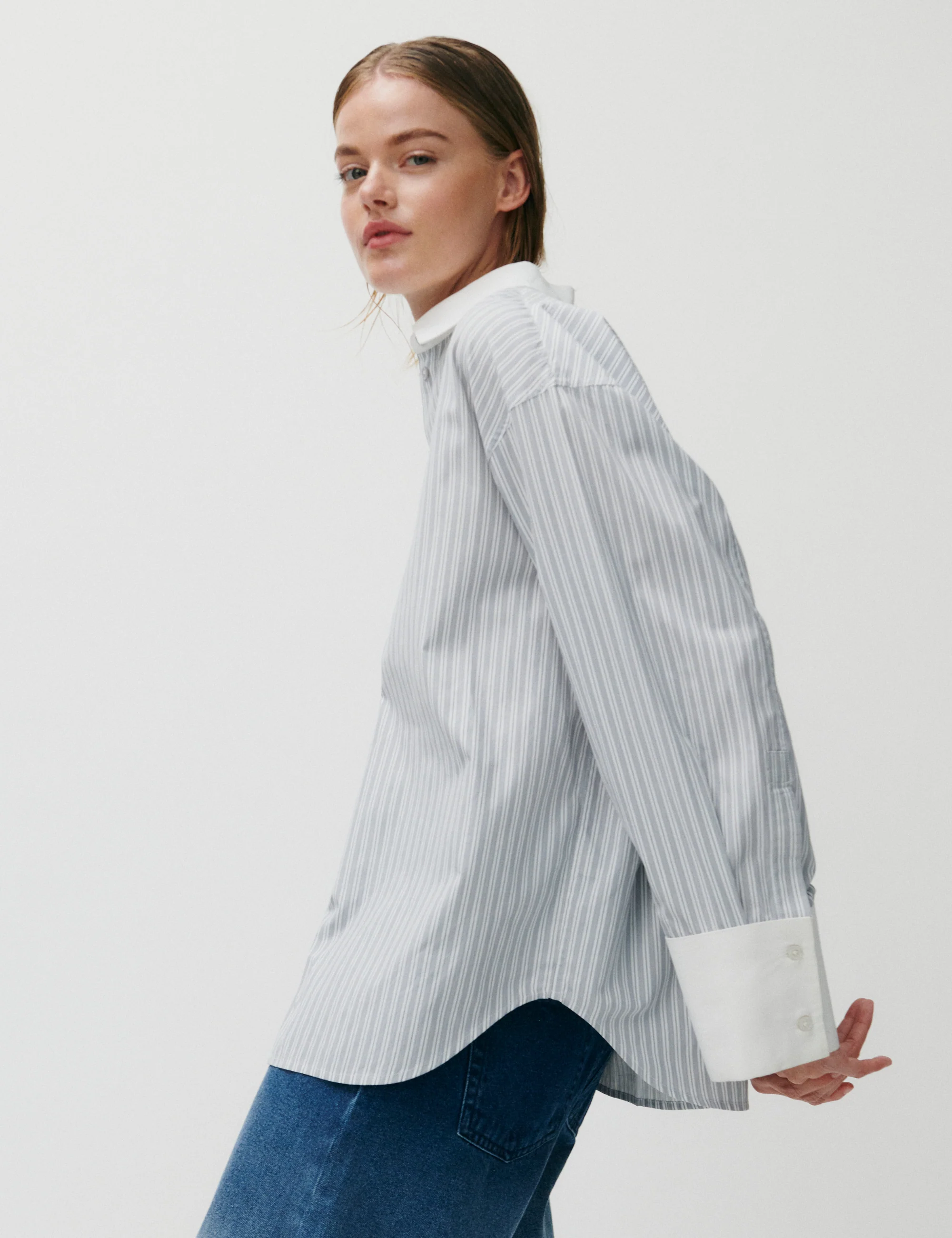 2ND Claren - Cotton Stripes - High-rise Stripe - Image 2