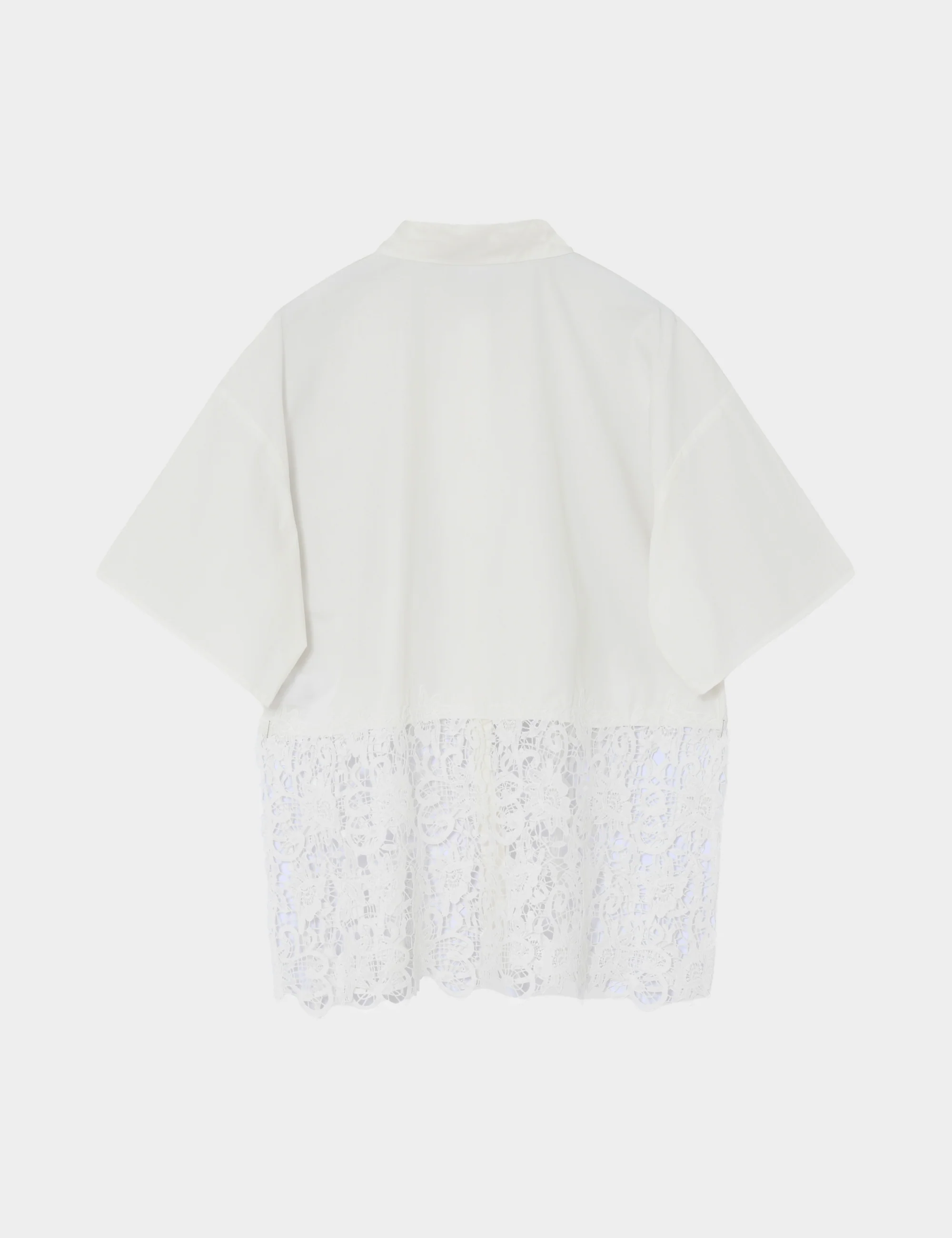 2ND Edith - Cotton lace - Shirt - WHITE ALYSSUM - Image 6