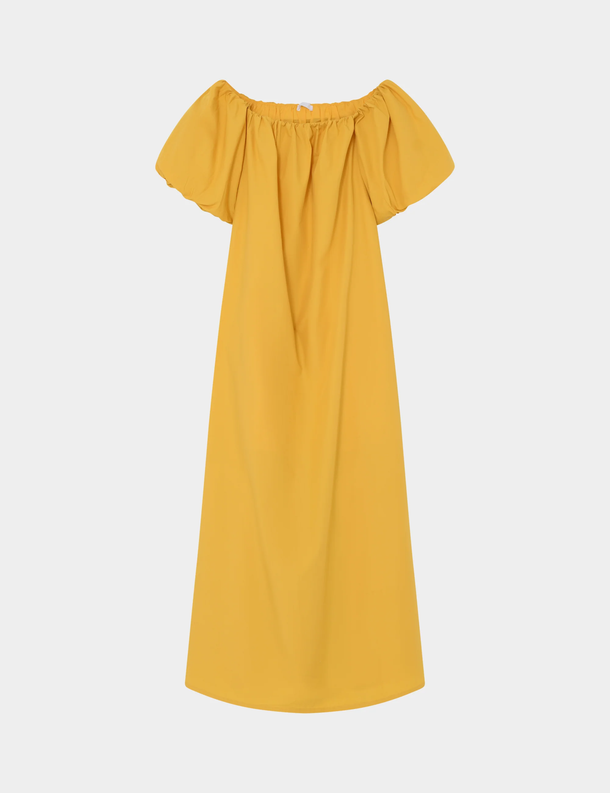2ND Gia - Fine Crispy Poplin -Dress - Spicy Mustard - Image 5