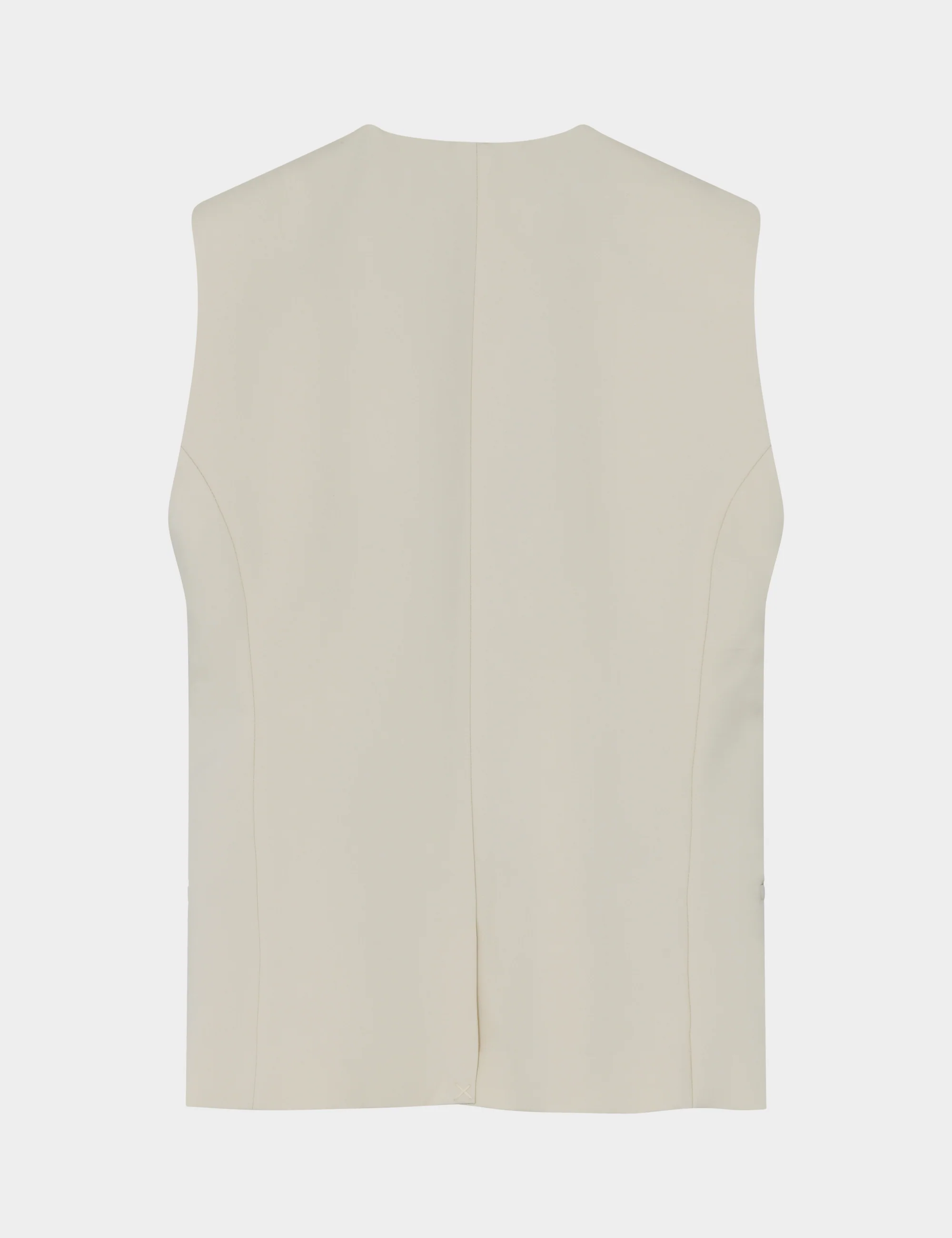 2ND Juell - Twill Suiting - Vest - TOFU - Image 2