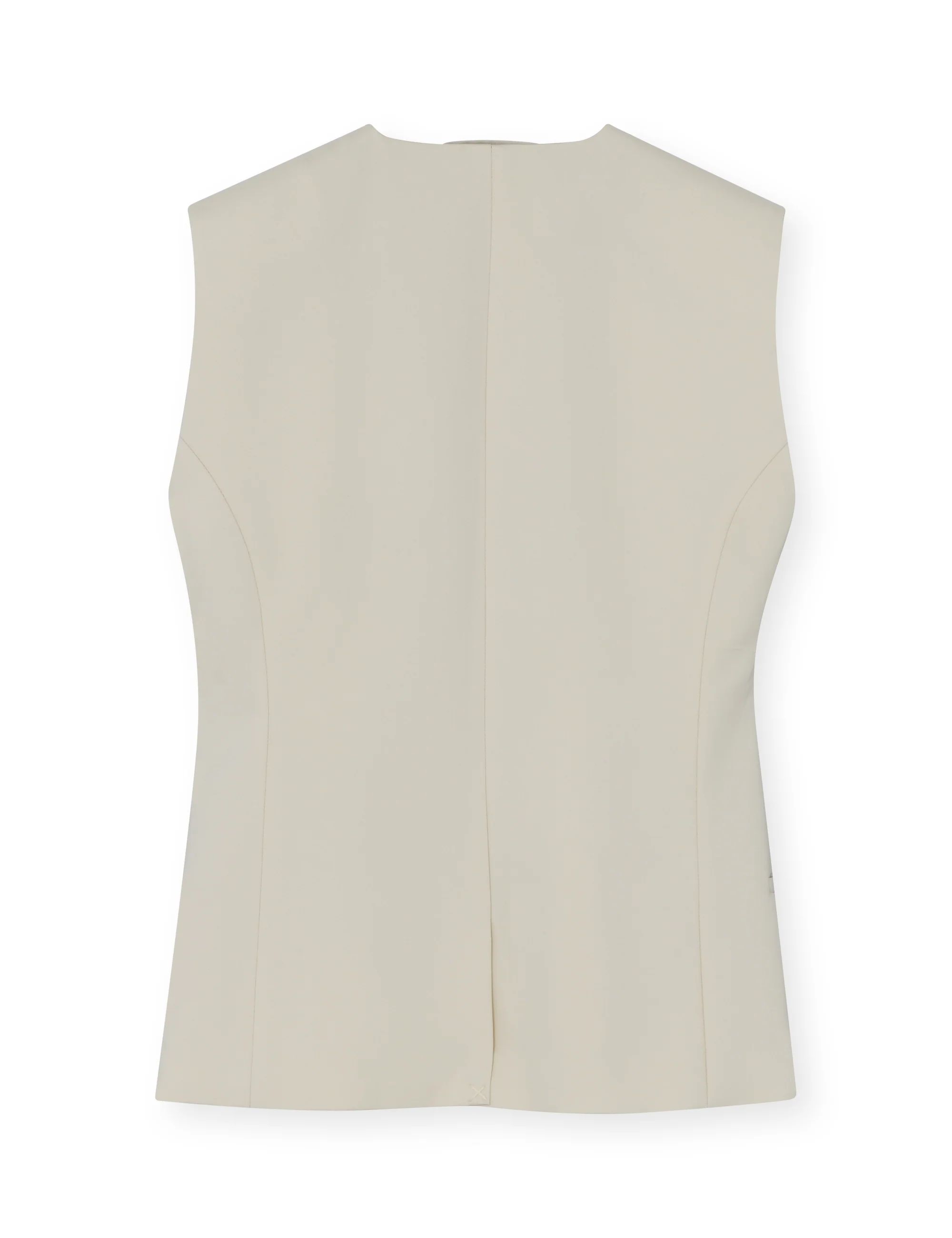 2ND Juell - Twill Suiting - Vest - TOFU - Image 8