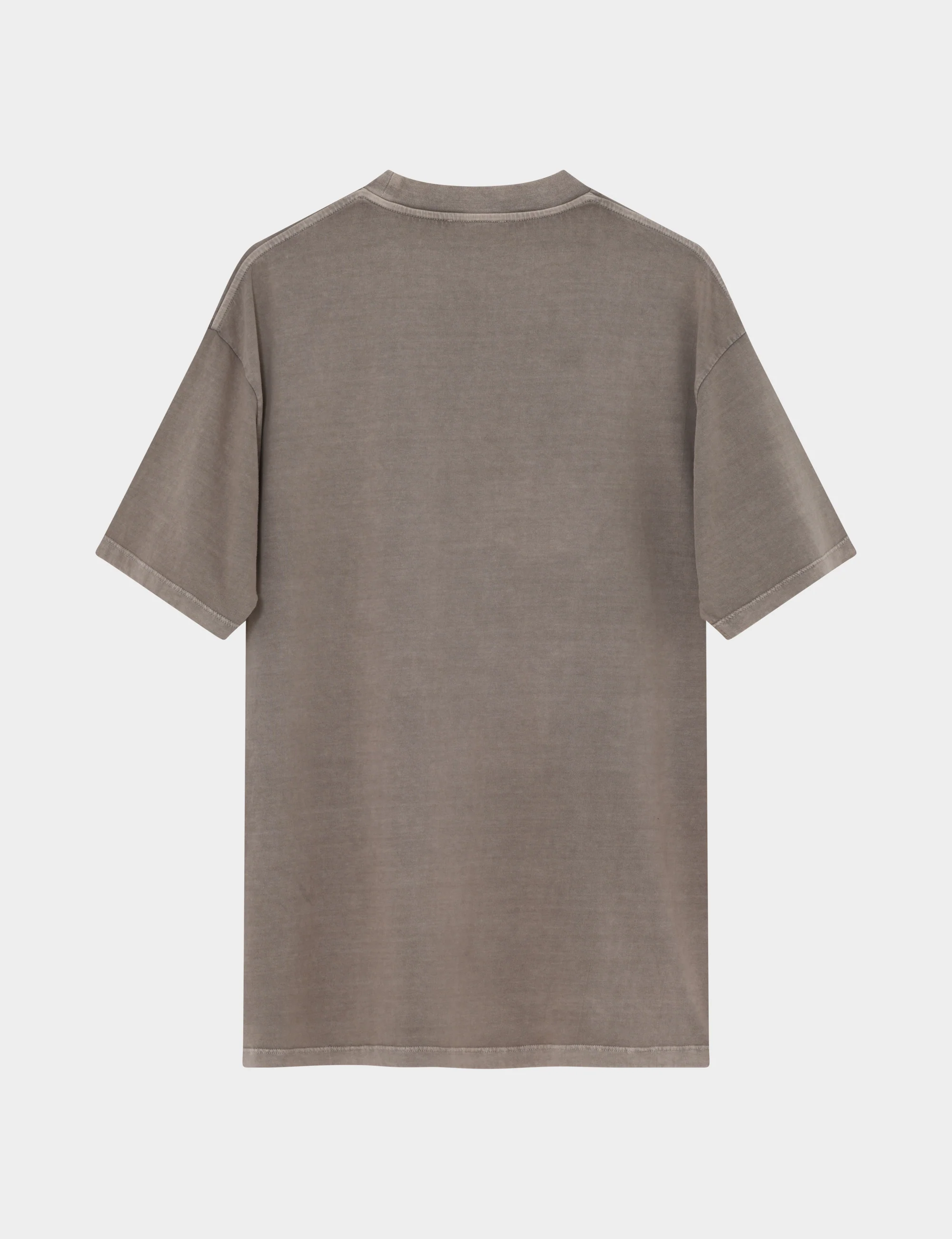 2ND Ken TT - Overwashed Jersey - T-shirt - Plaza Taupe - Image 6