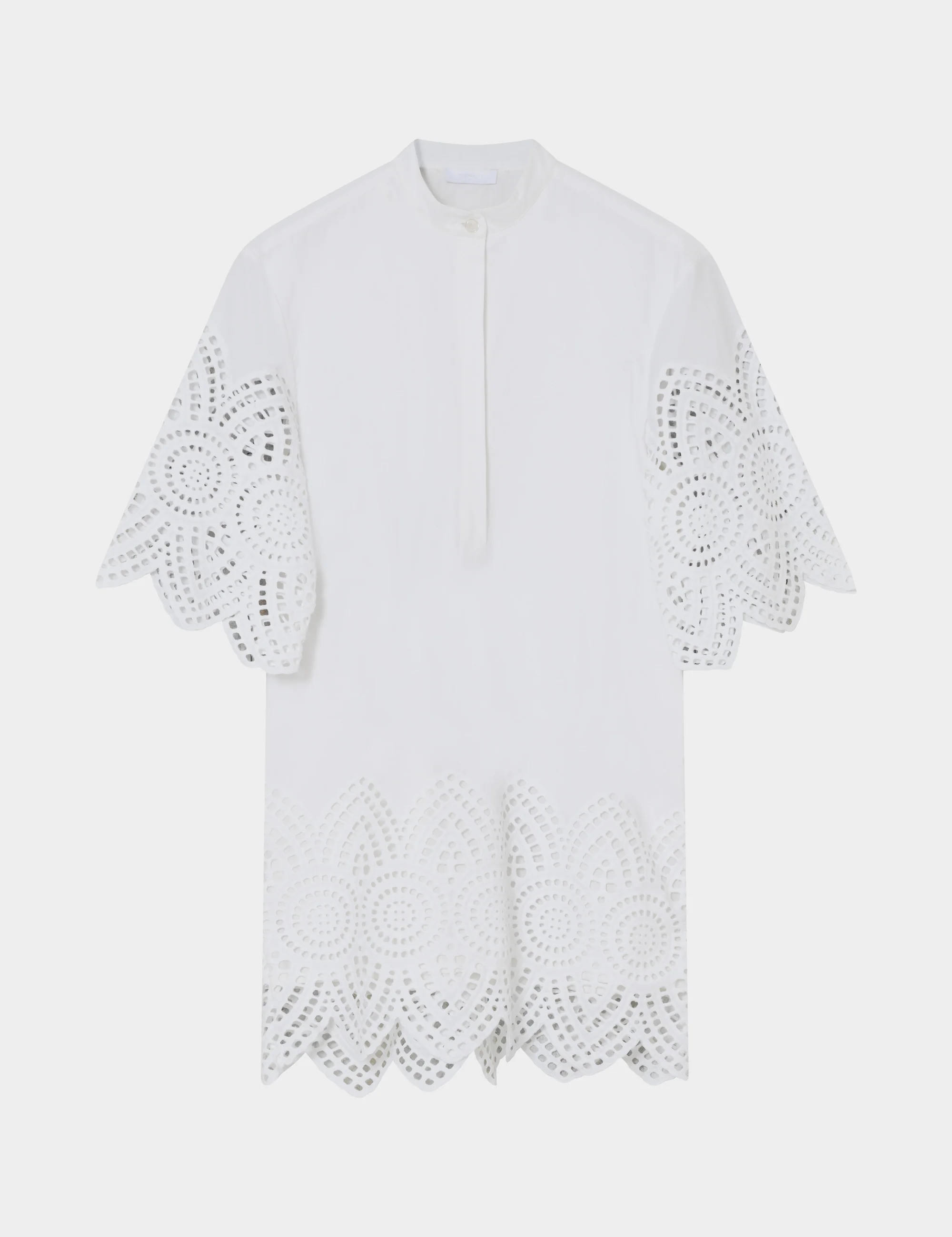 2ND Kiwa - Poplin Charm - Dress - Brilliant White - Image 4