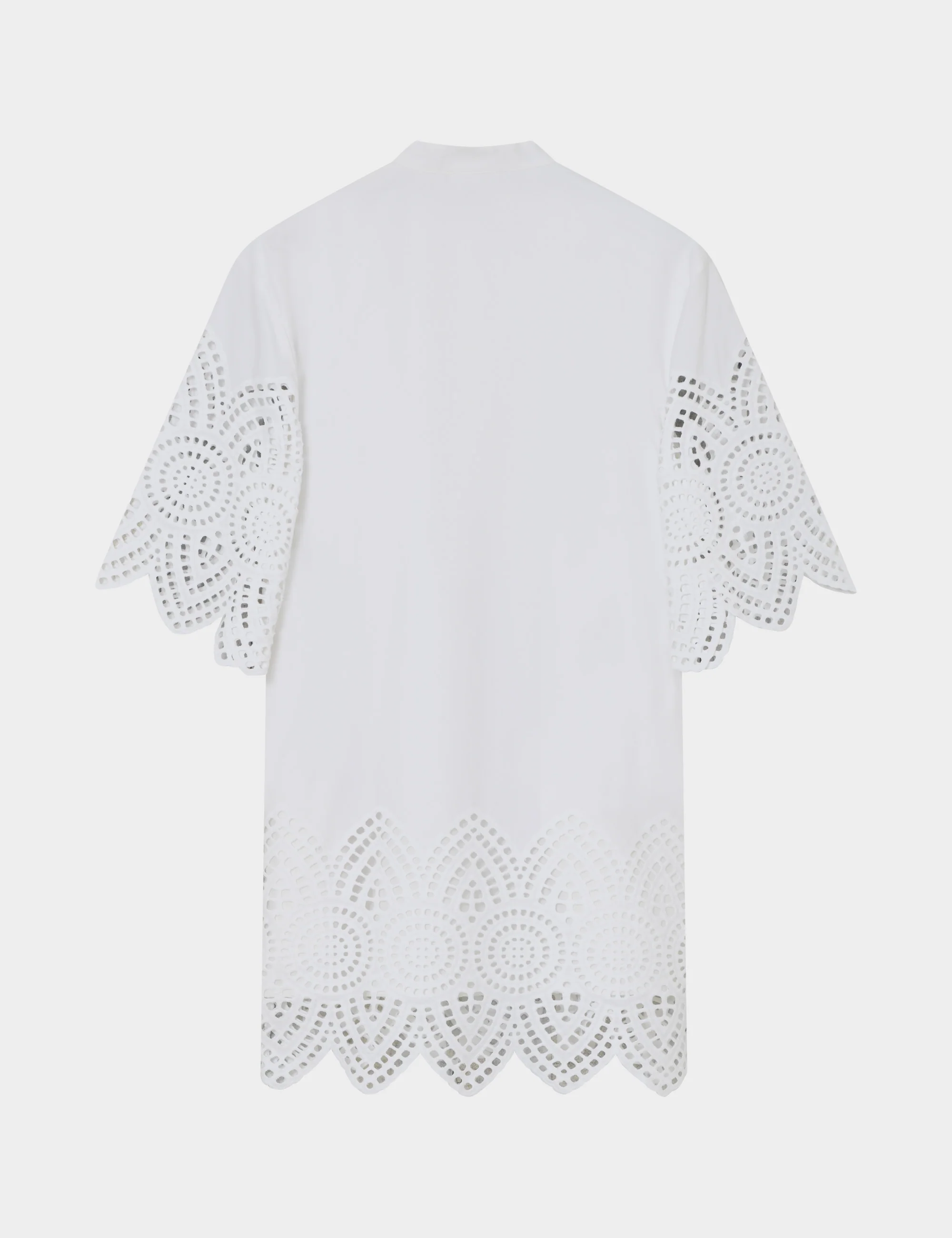 2ND Kiwa - Poplin Charm - Dress - Brilliant White - Image 5