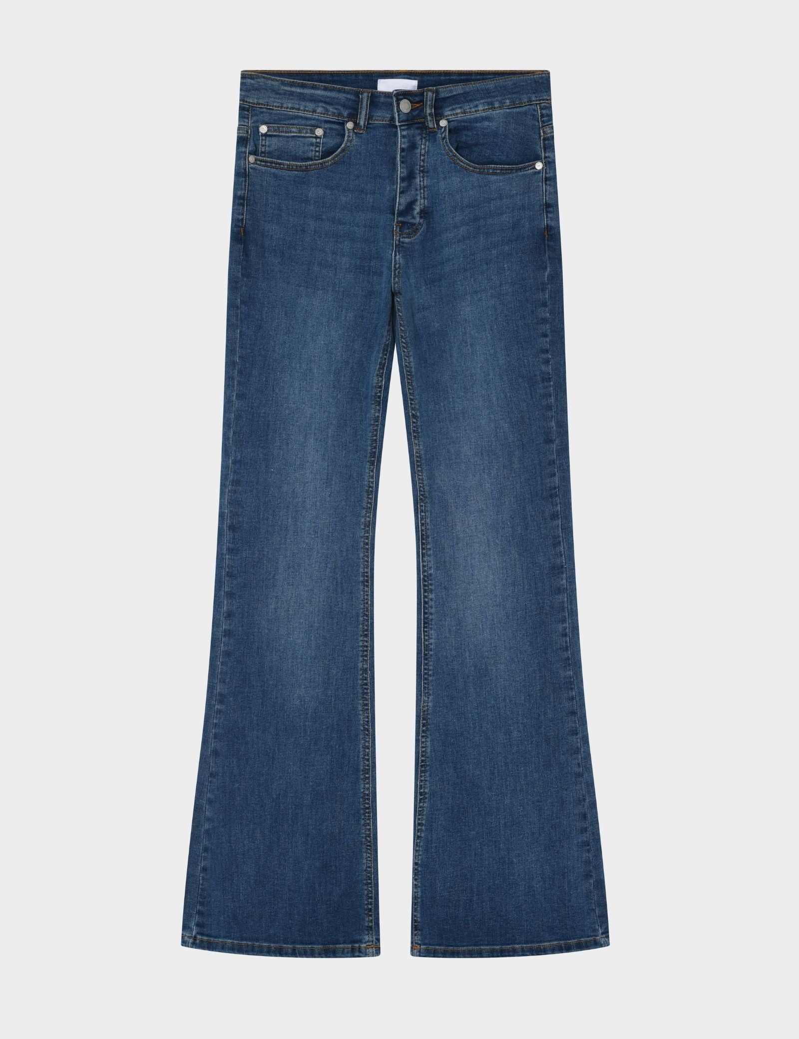 2ND Lamar - Stretch Denim - Jeans - MEDIUM BLUE