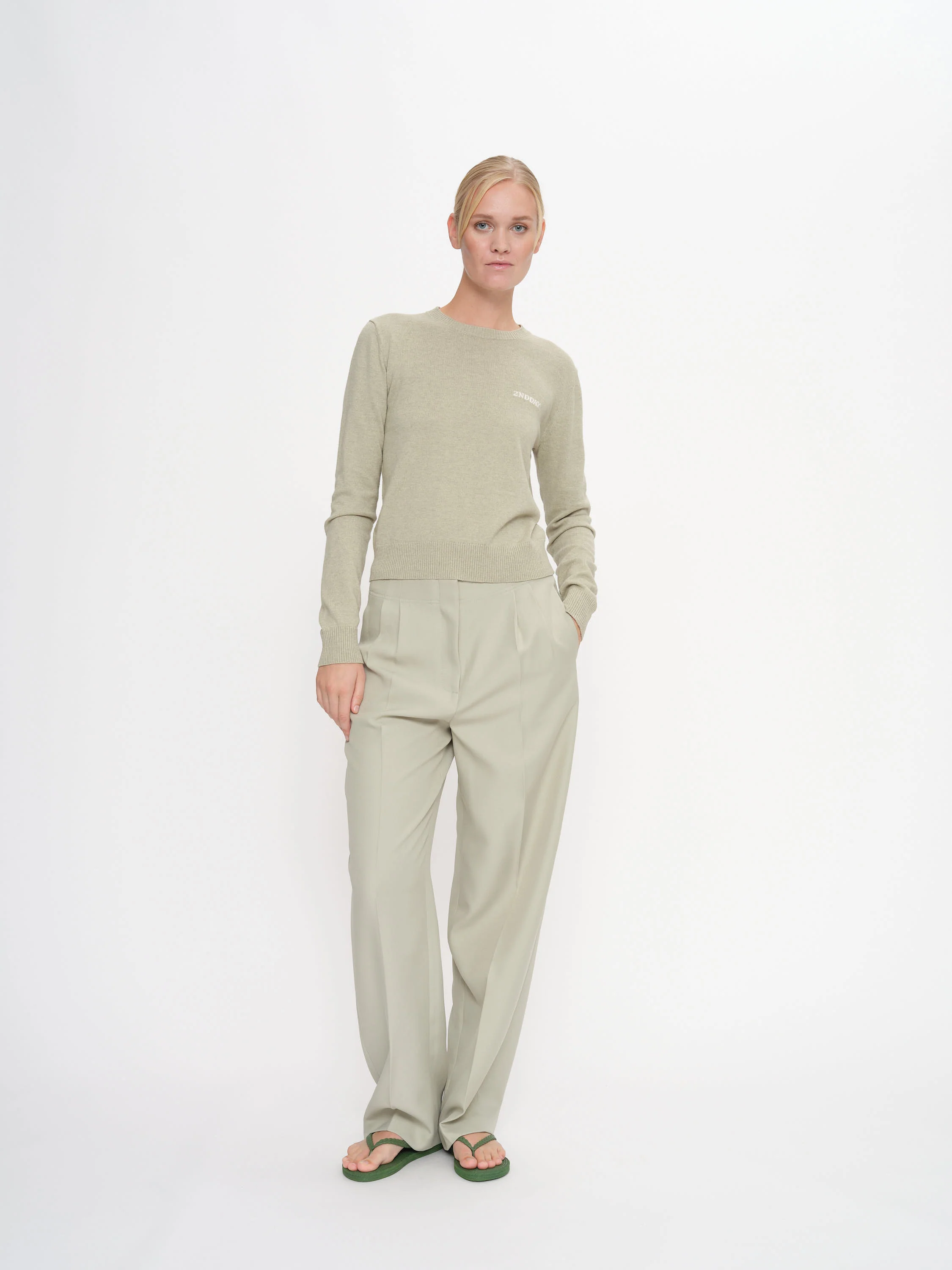 2ND Lance - Soft Wool Blend - Desert Sage - Image 3