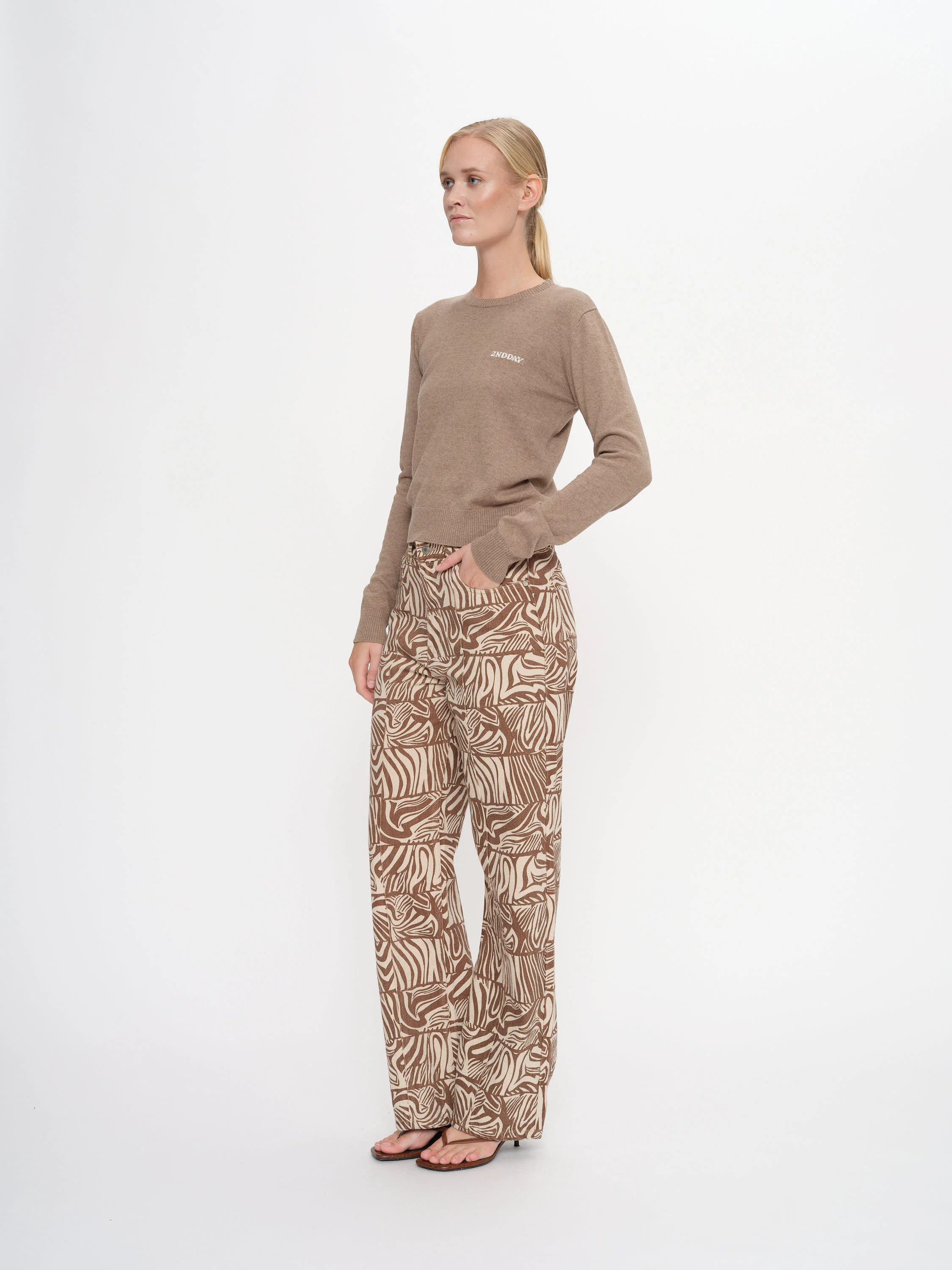2ND Lance - Soft Wool Blend - Timber Wolf - Image 4