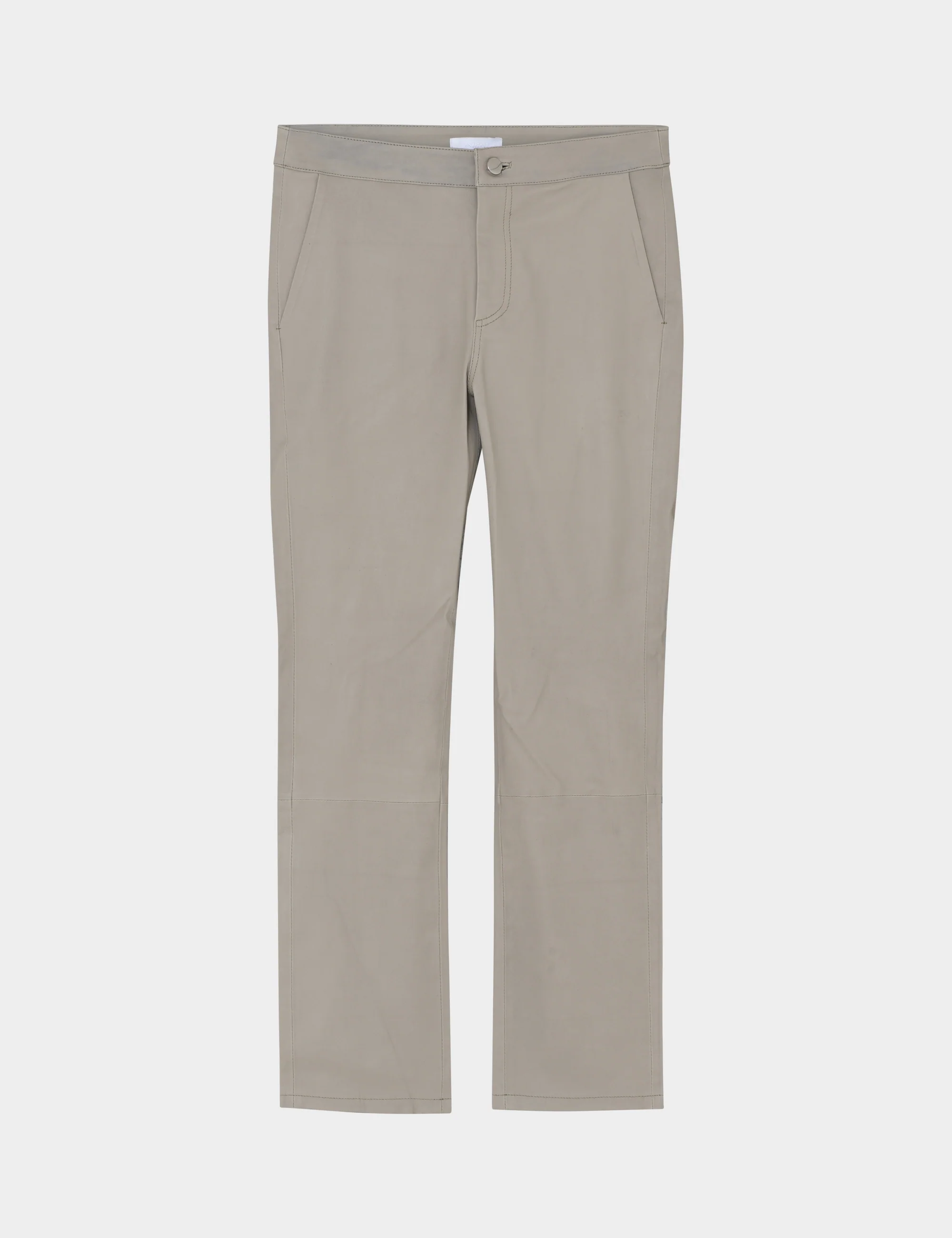 2ND Leya - Refined Stretch Leather - Pants - Plaza Taupe - Image 2