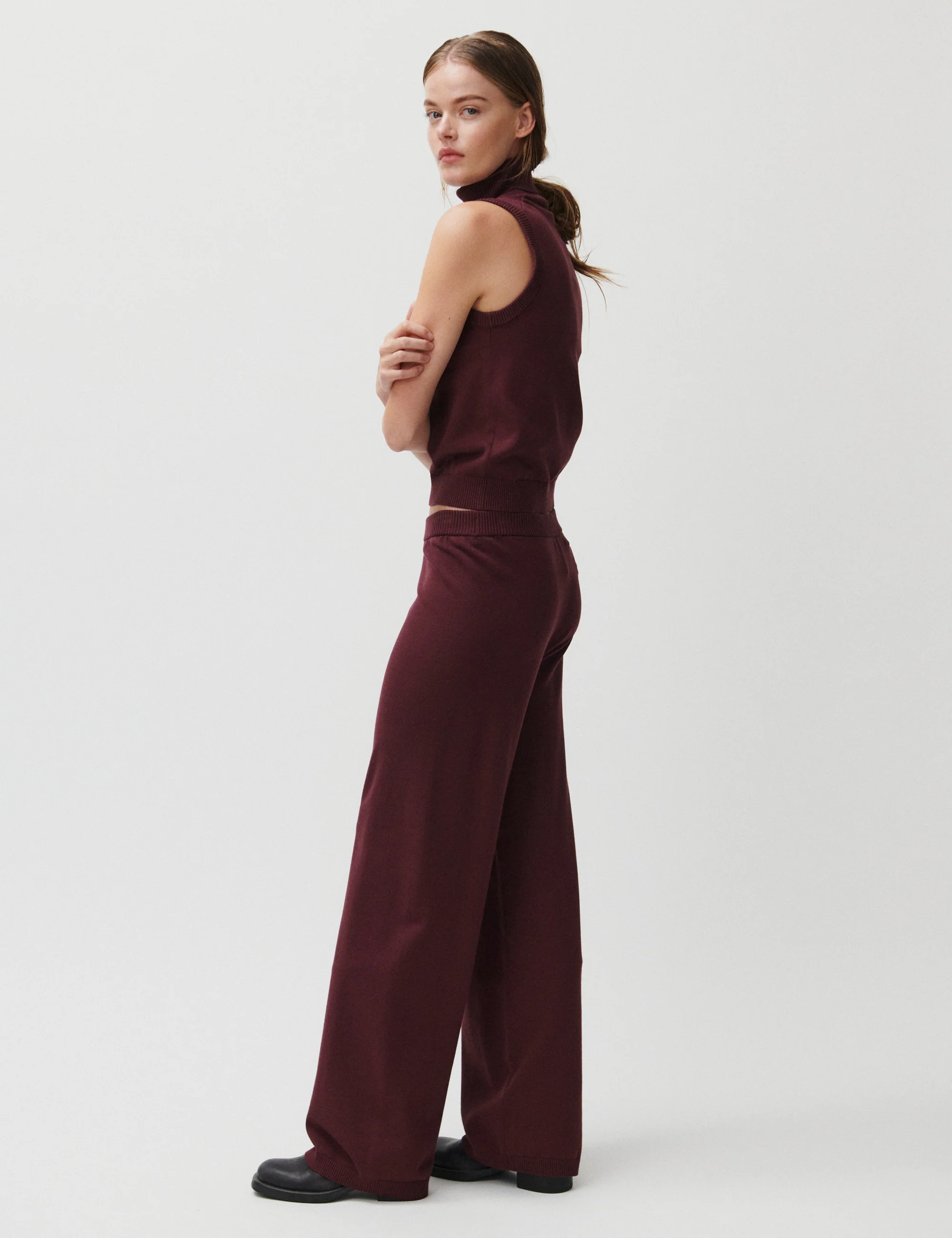 2ND Martha - Viscose Knit - Catawba Grape - Image 4