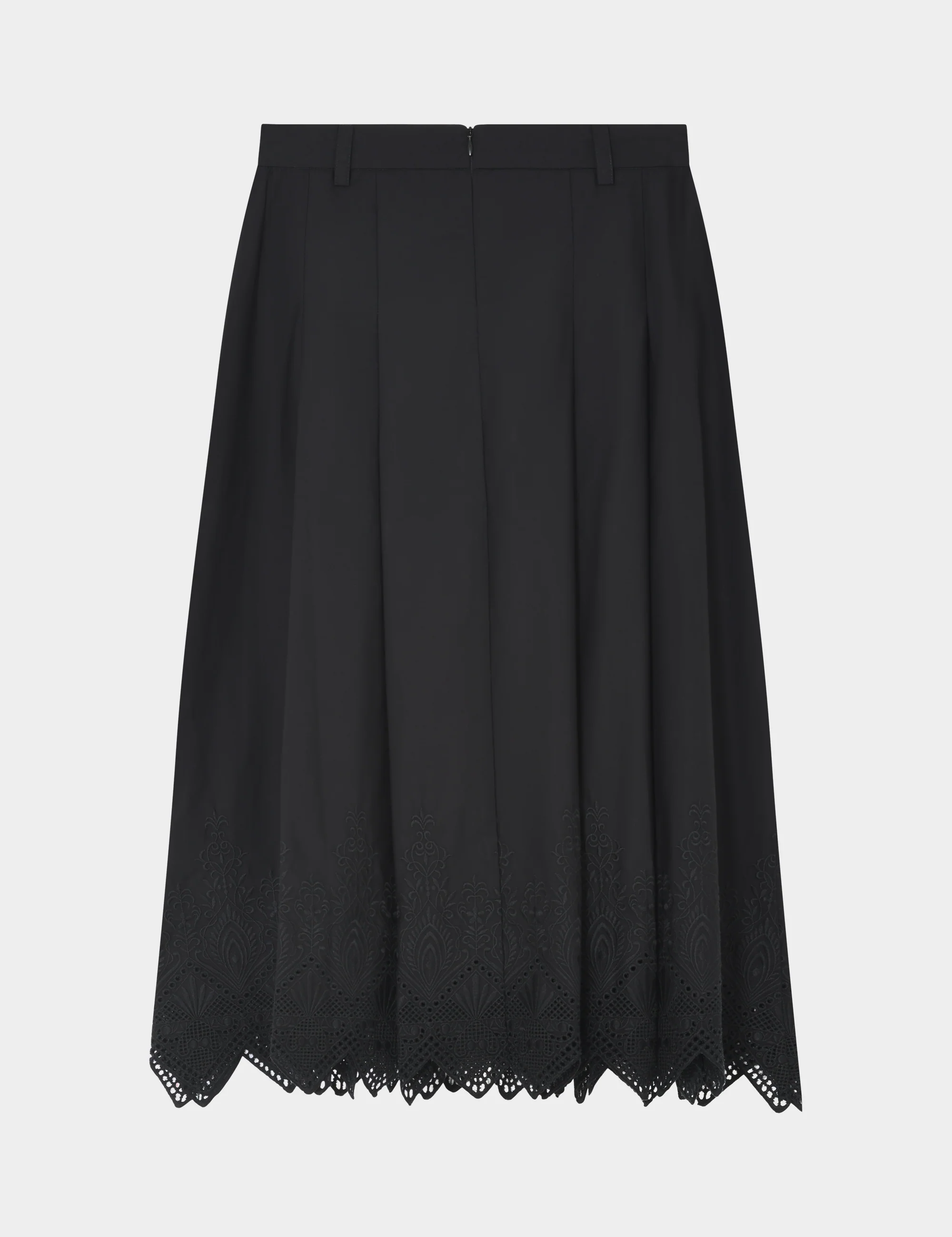 2ND Matilda - Dreamy Poplin - Skirt - Black - Image 7
