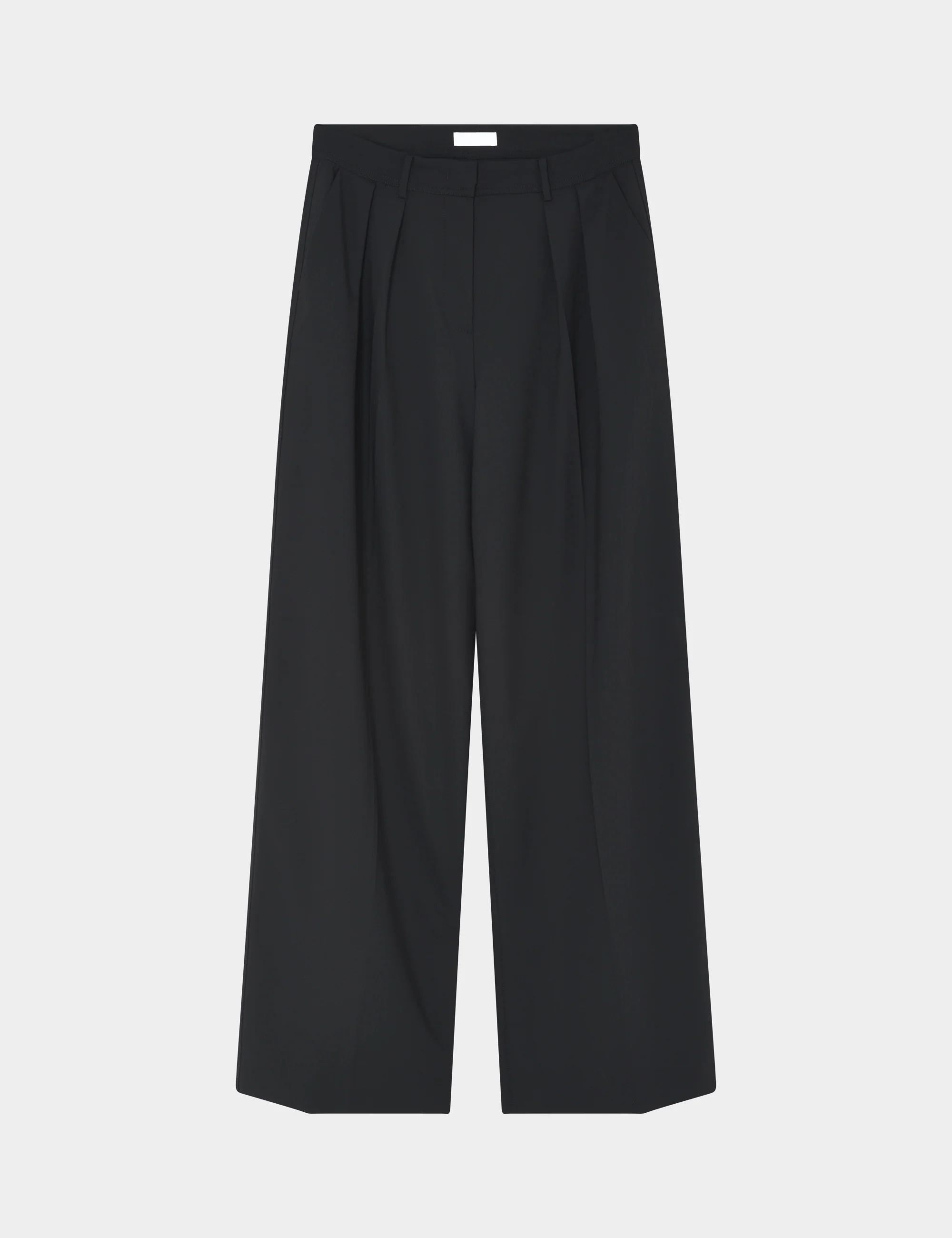 2ND Mille - Melange Suiting - Pants - Black - Image 5