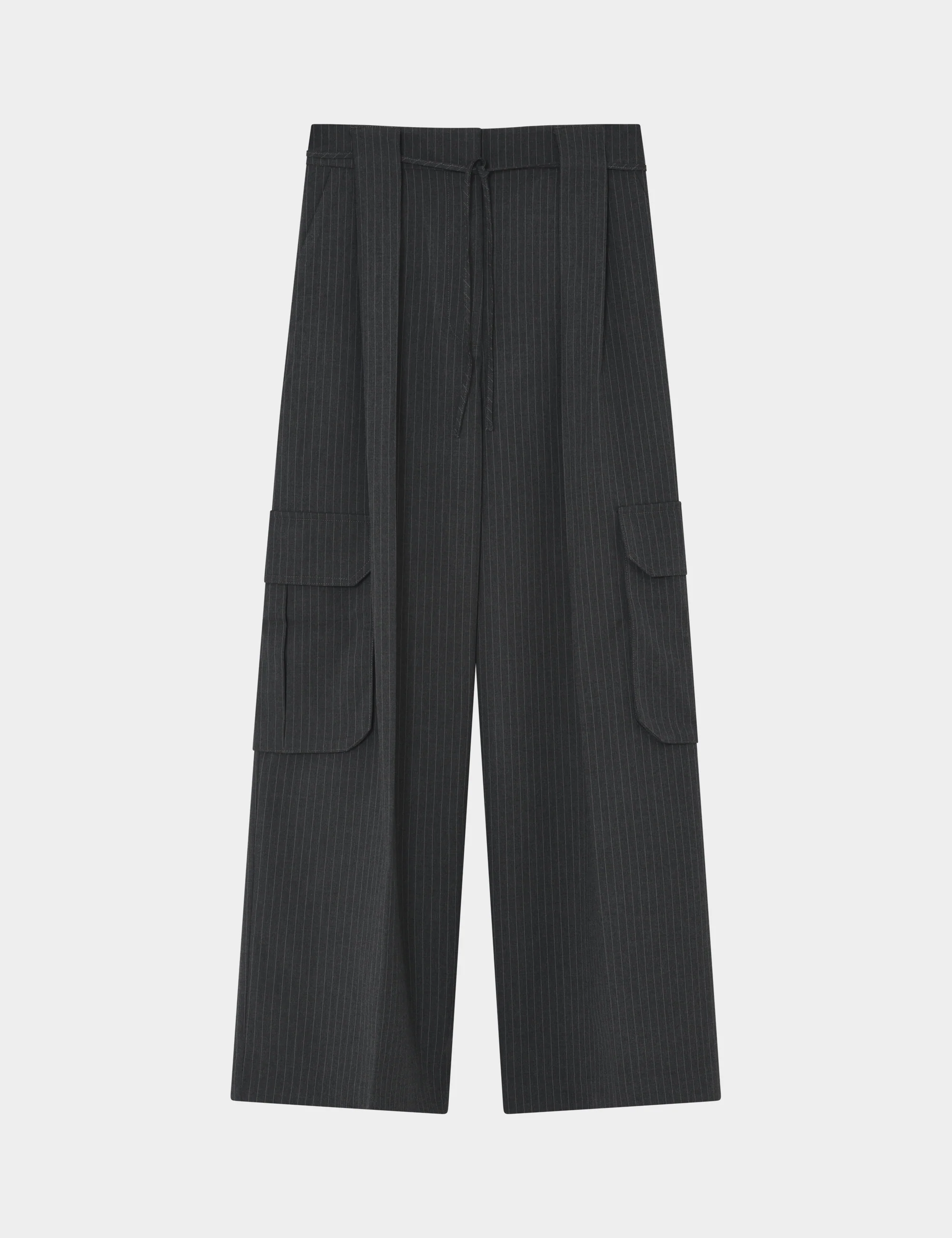 2ND Orenia - Yarn Dye Suiting - Pants - Phantom - Image 5