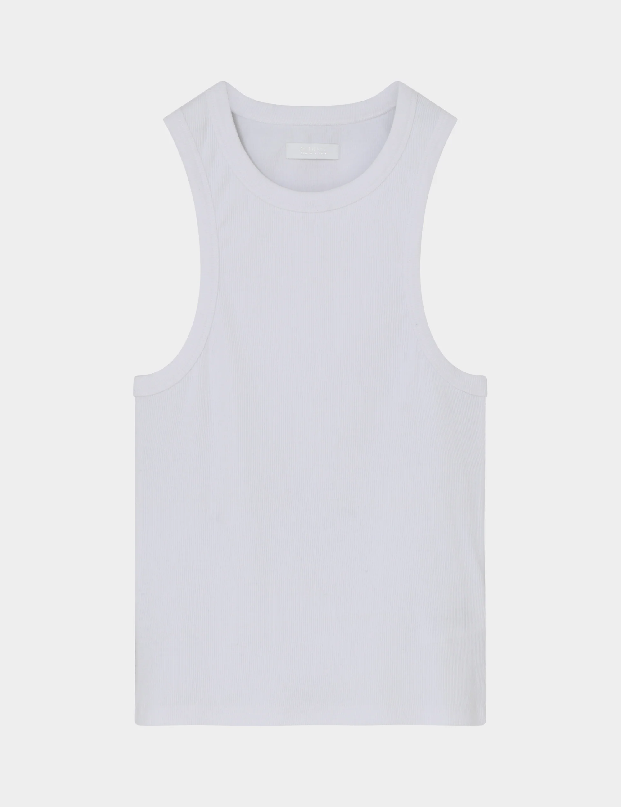 2ND Purity TT - Daily Cotton Rib - Top - Brilliant White - Image 3