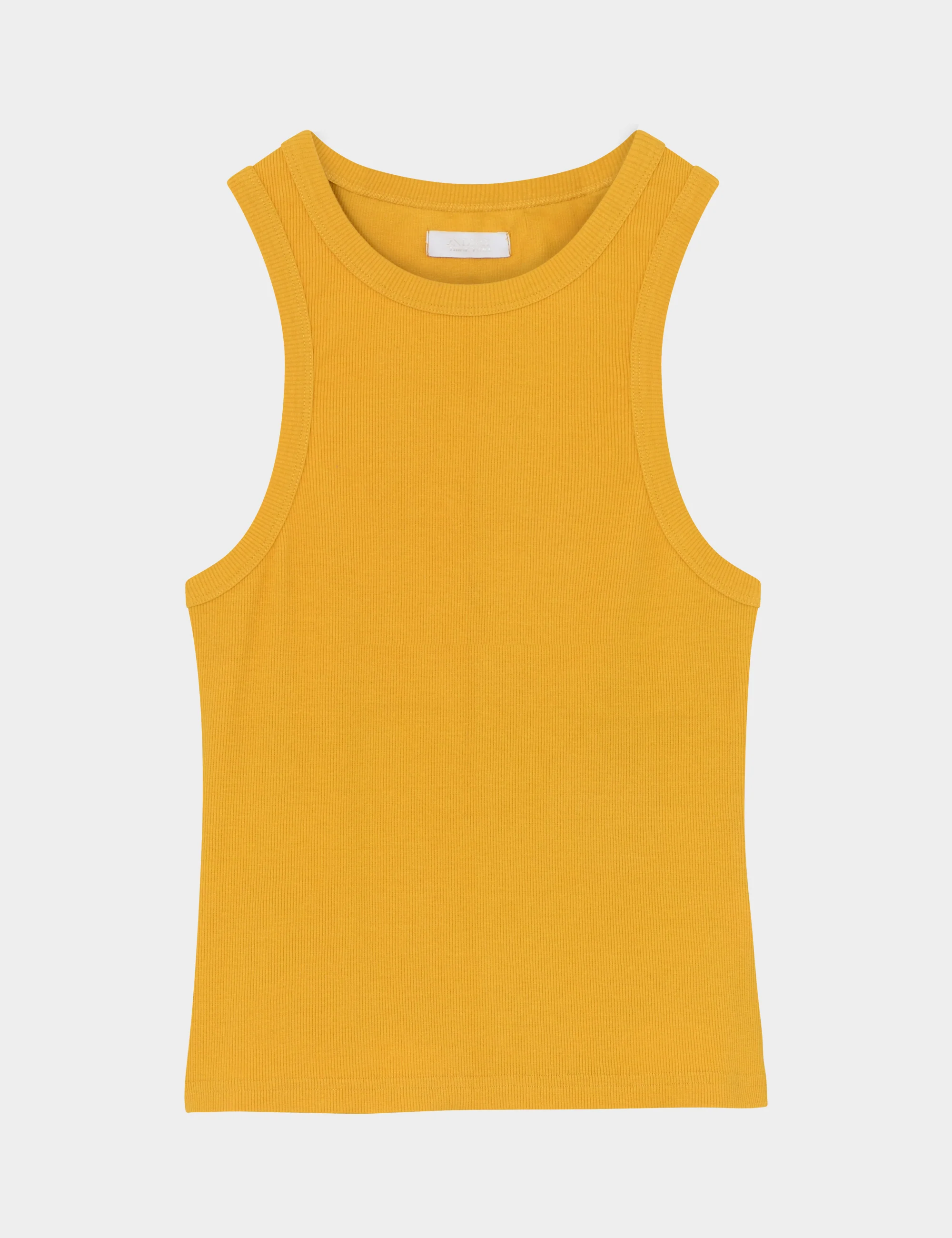 2ND Purity TT - Daily Cotton Rib - Top - Spicy Mustard - Image 3