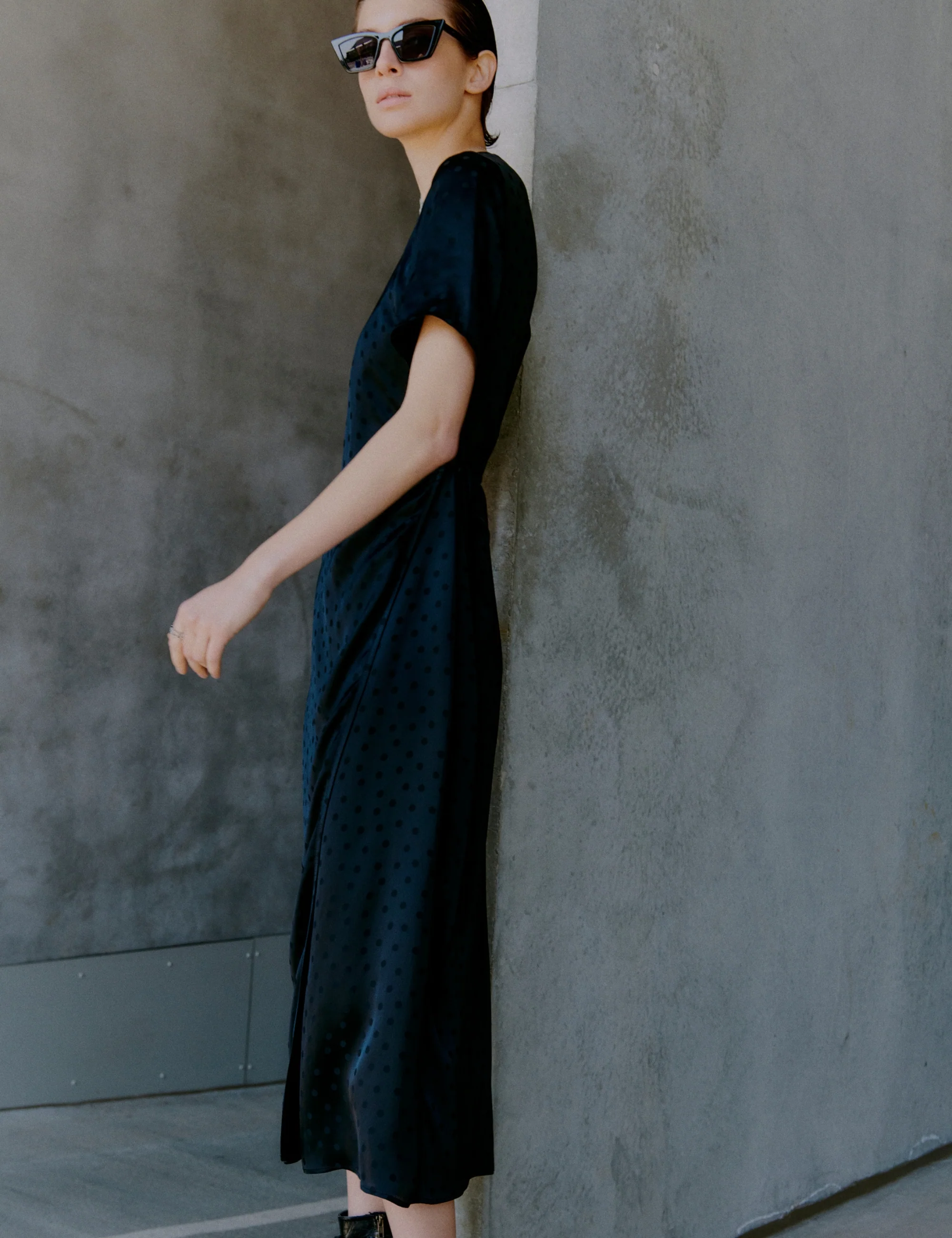 2ND Serena - Jacquard Viscose - Dress - Black - Image 5