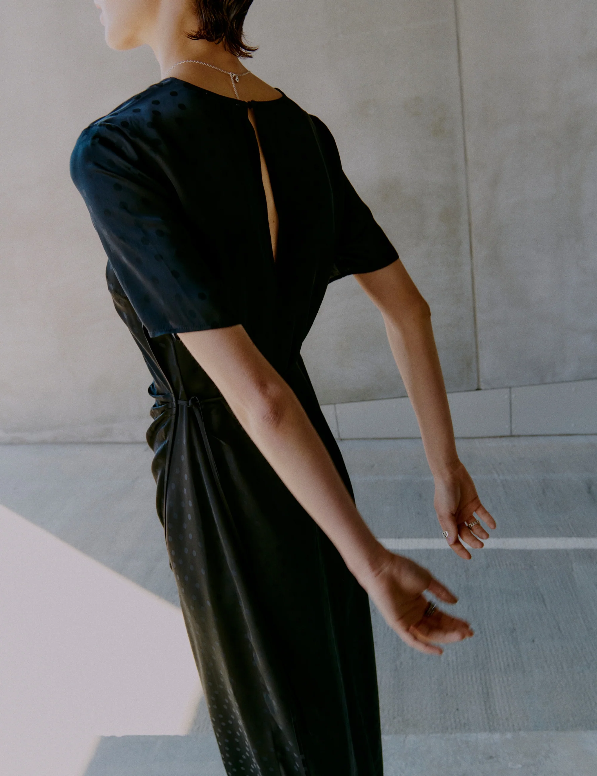 2ND Serena - Jacquard Viscose - Dress - Black - Image 6