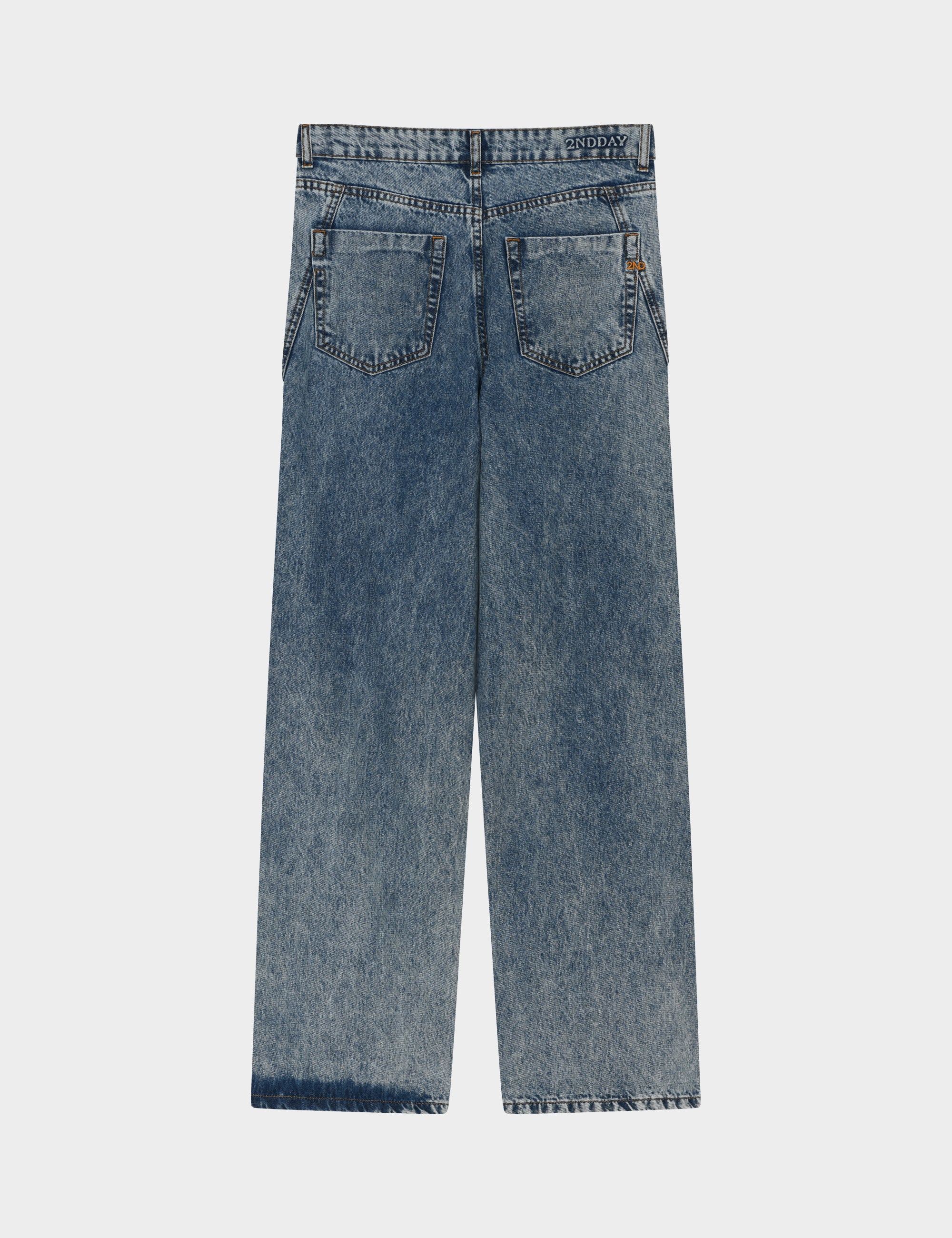2ND Tyler - Summer Blue Denim - Jeans - Mid Blue - Image 6