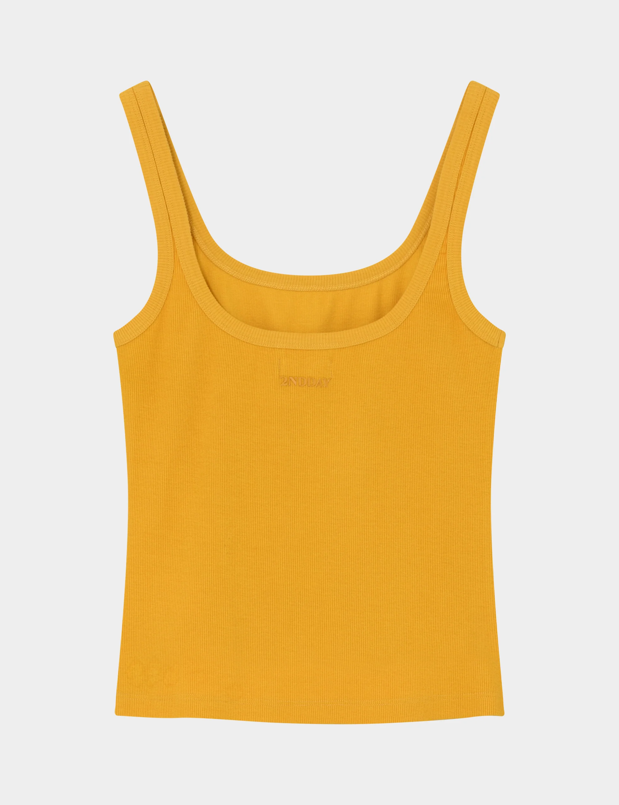 2ND Viper TT - Daily Cotton Rib - Top - Spicy Mustard - Image 4