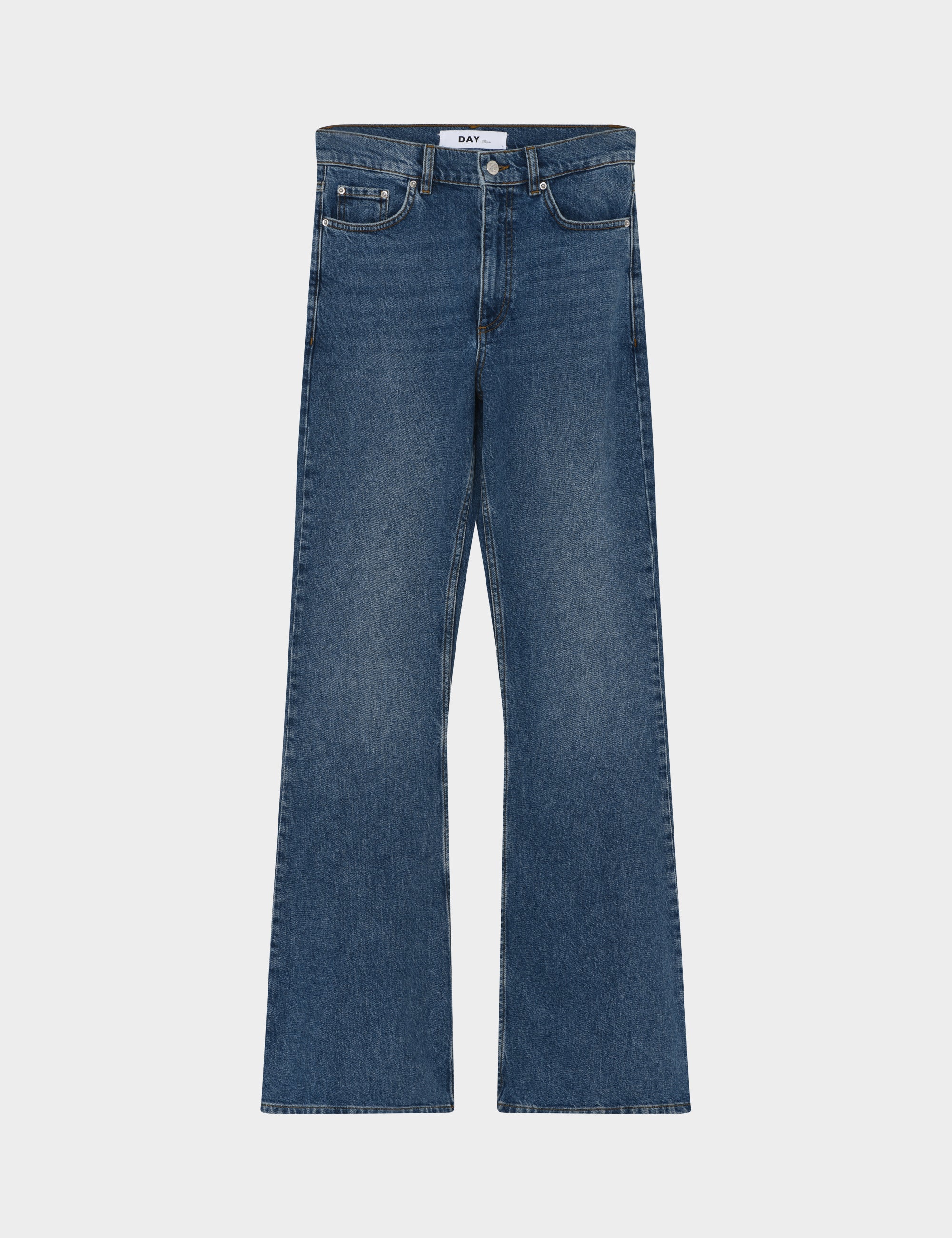 Adama - Medium Denim Stretch - Jeans - Light Blue - Image 6