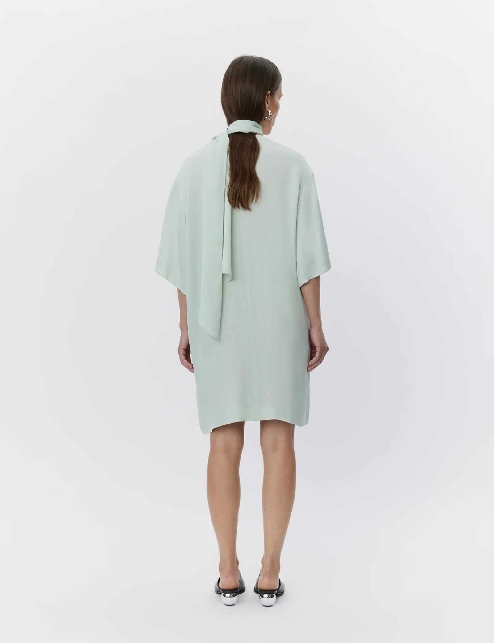 Alaia - Matte Crepe - Green Lily - Image 3