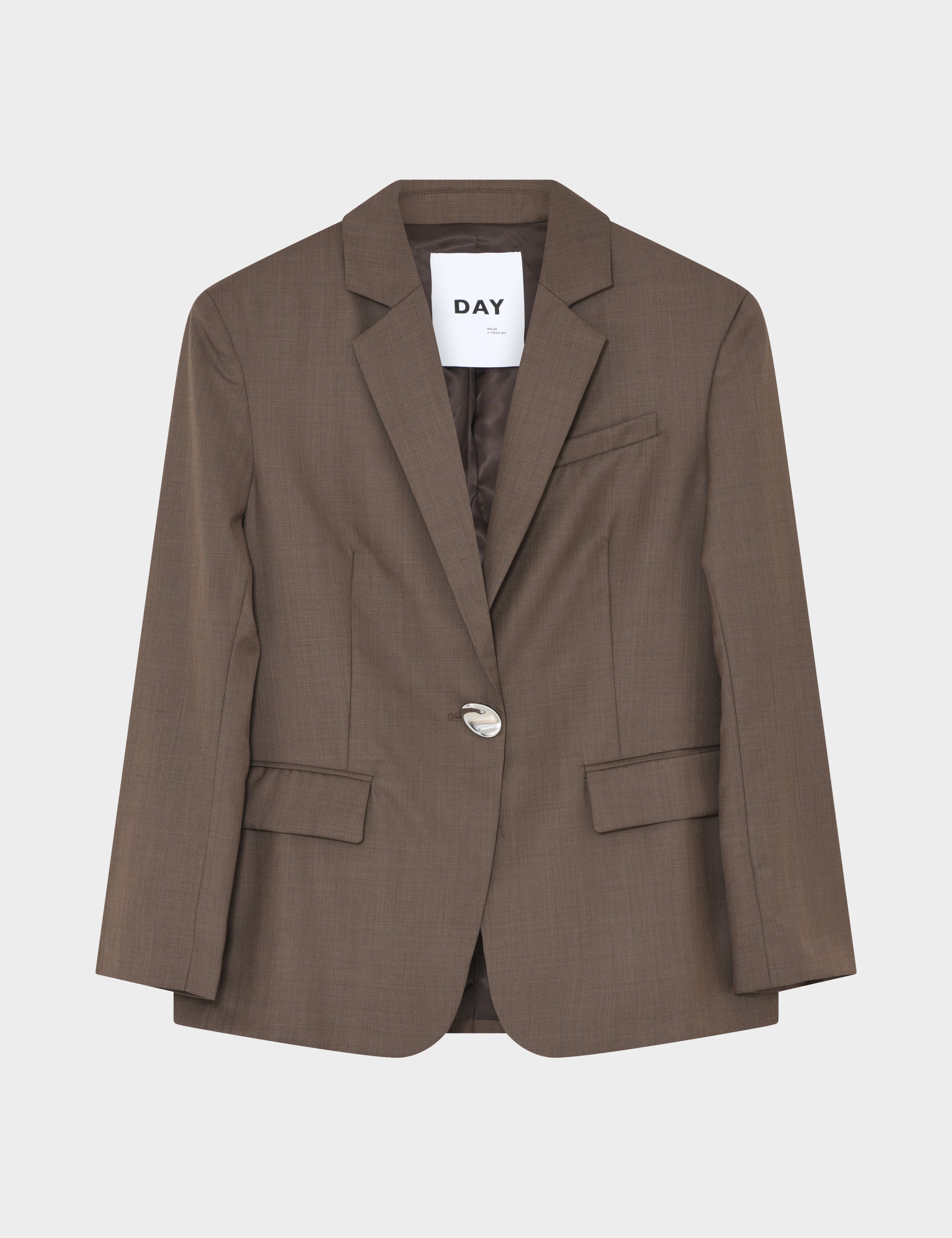 Alleny - Classic Suiting - Blazer - WREN MELANGE