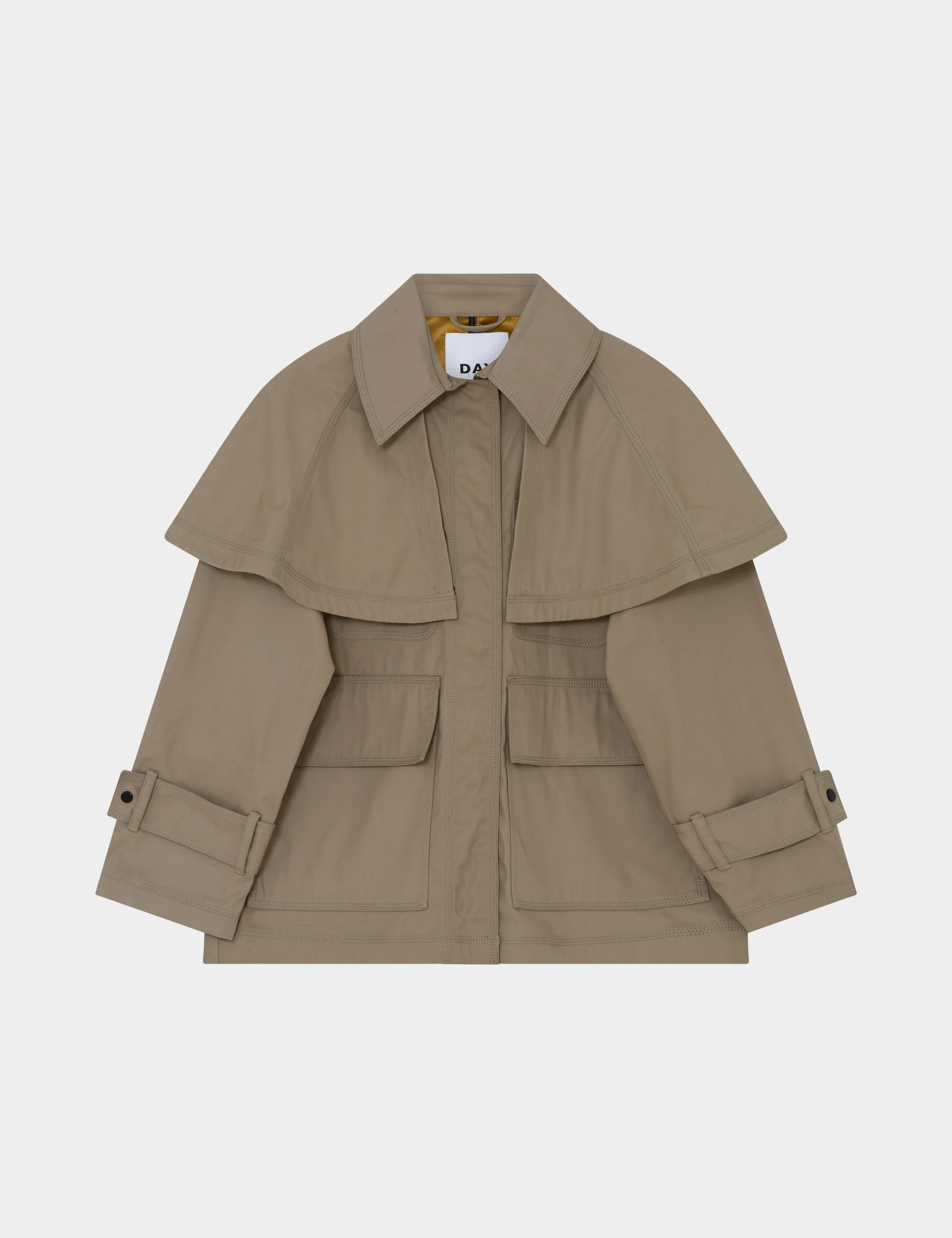Amira - Heavy Cotton - Jacket - CHINCHILLA - Image 9