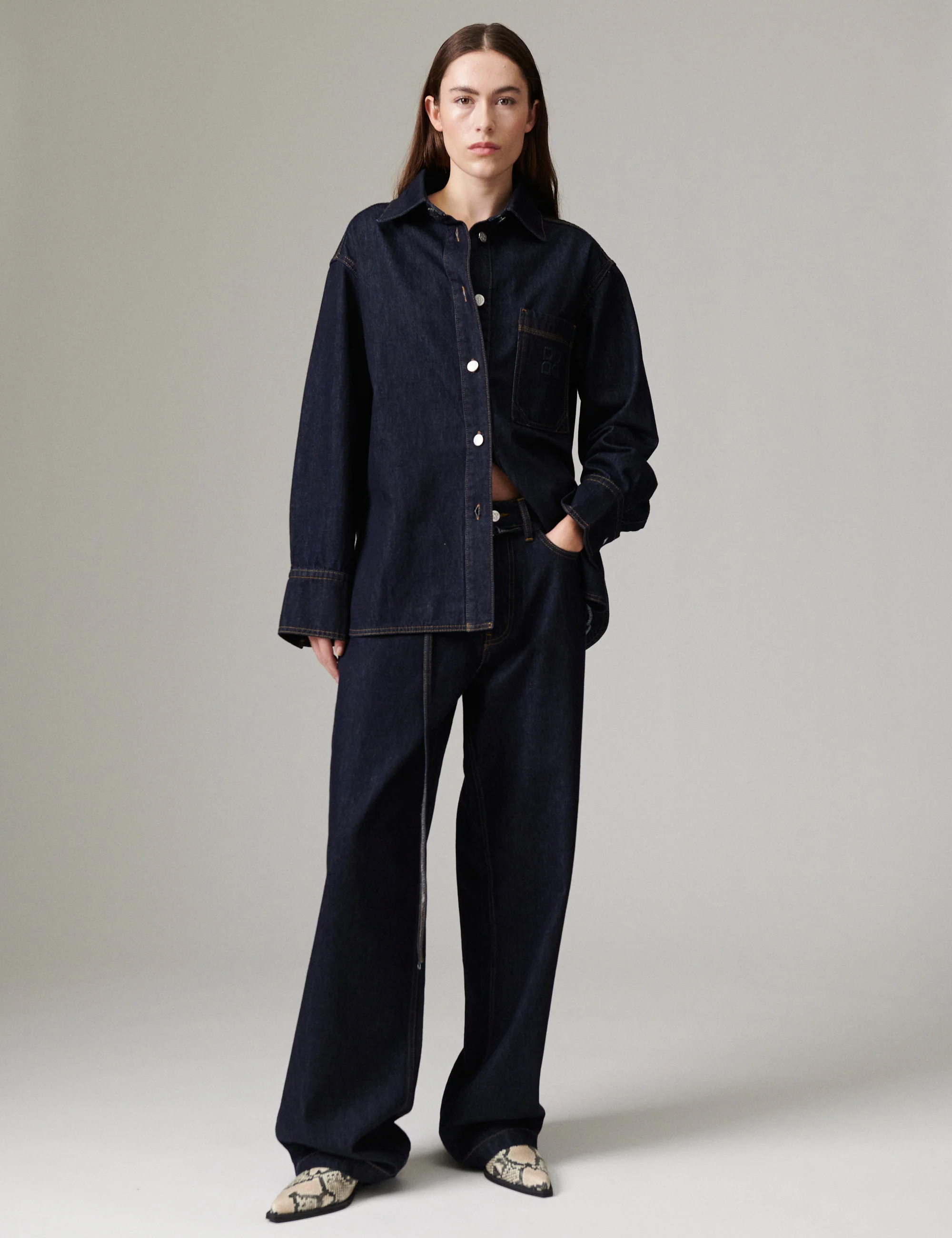 Andi - Relaxed Denim - Jeans - BLUE INDIGO - Image 3