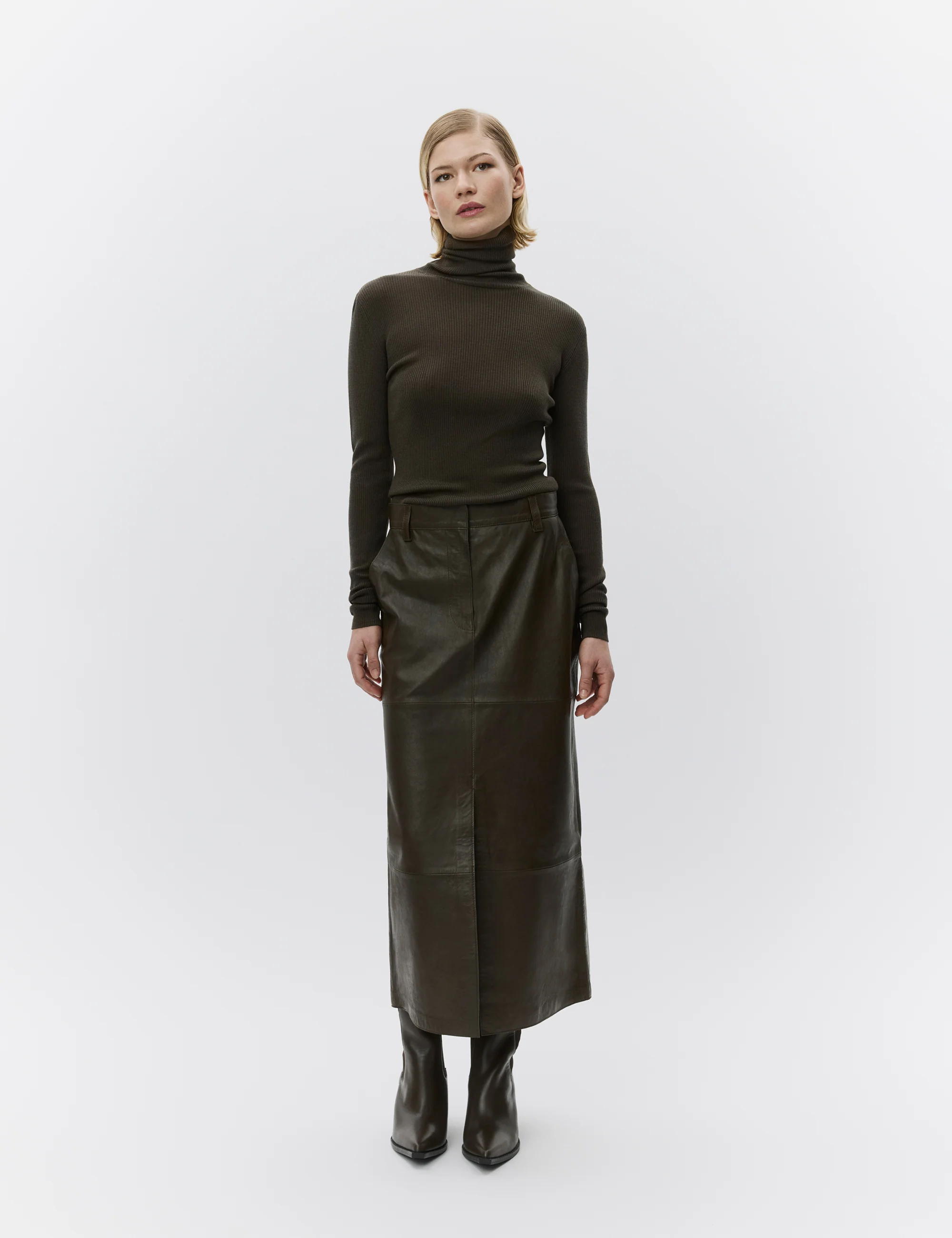 Anna - Leather Contemporary - WREN - Image 2