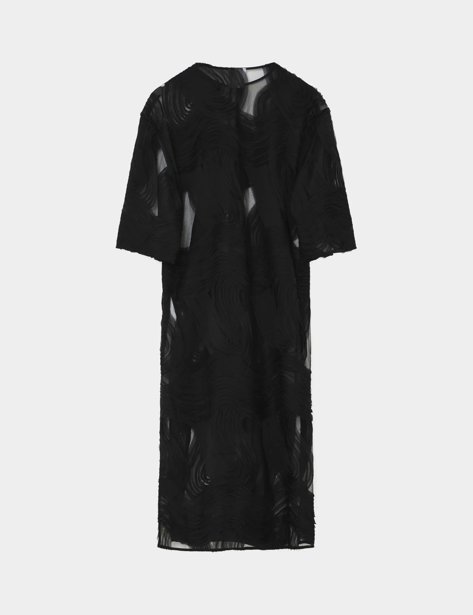 Aruna - Crochet Lacy - Dress - Black - Image 6