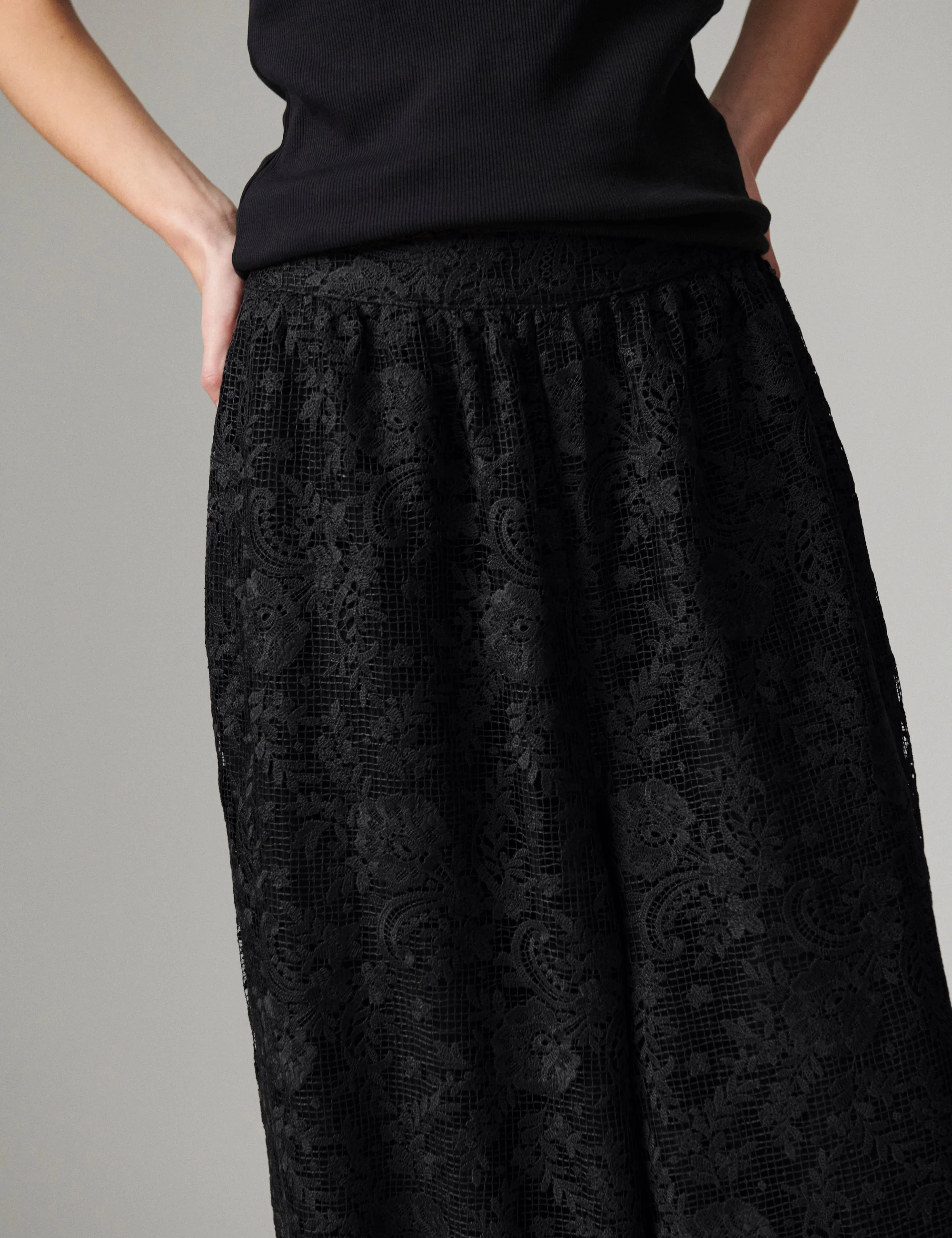 Barbo - Day Crochet - Pants - Black - Image 2