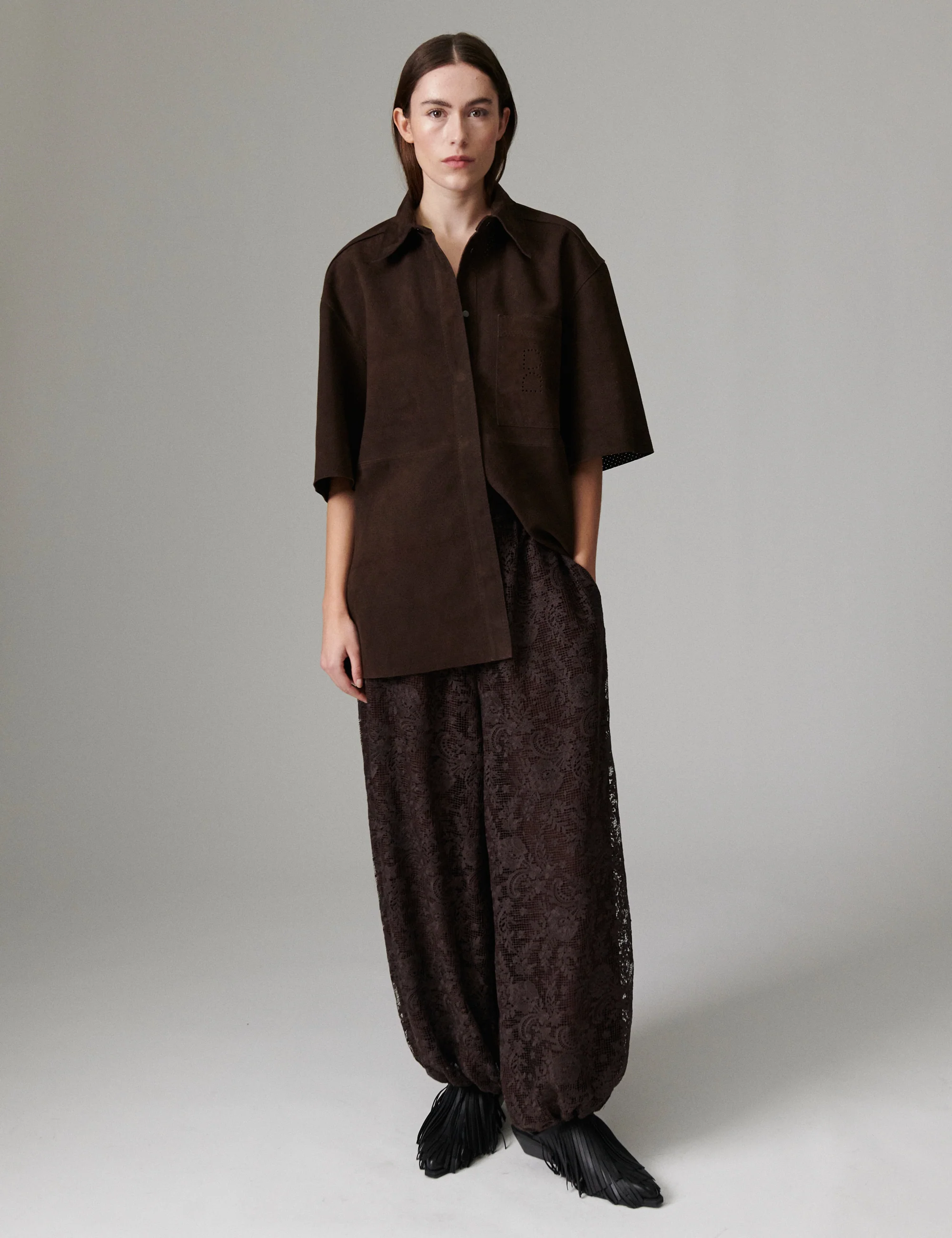 Barbo - Day Crochet - Pants - Coffee Bean