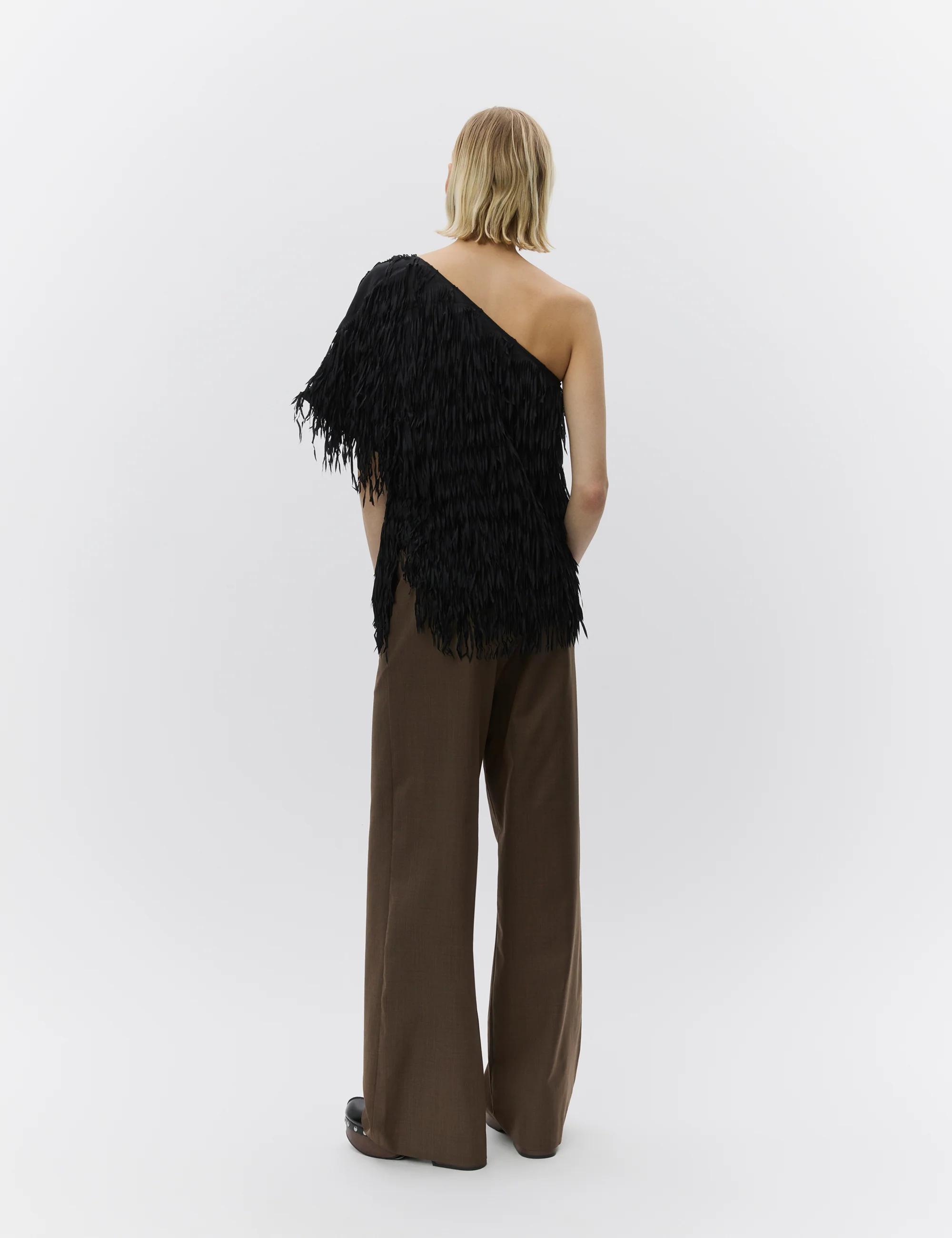 Bell - Delicate Fringes - Blouse - Black - Image 3