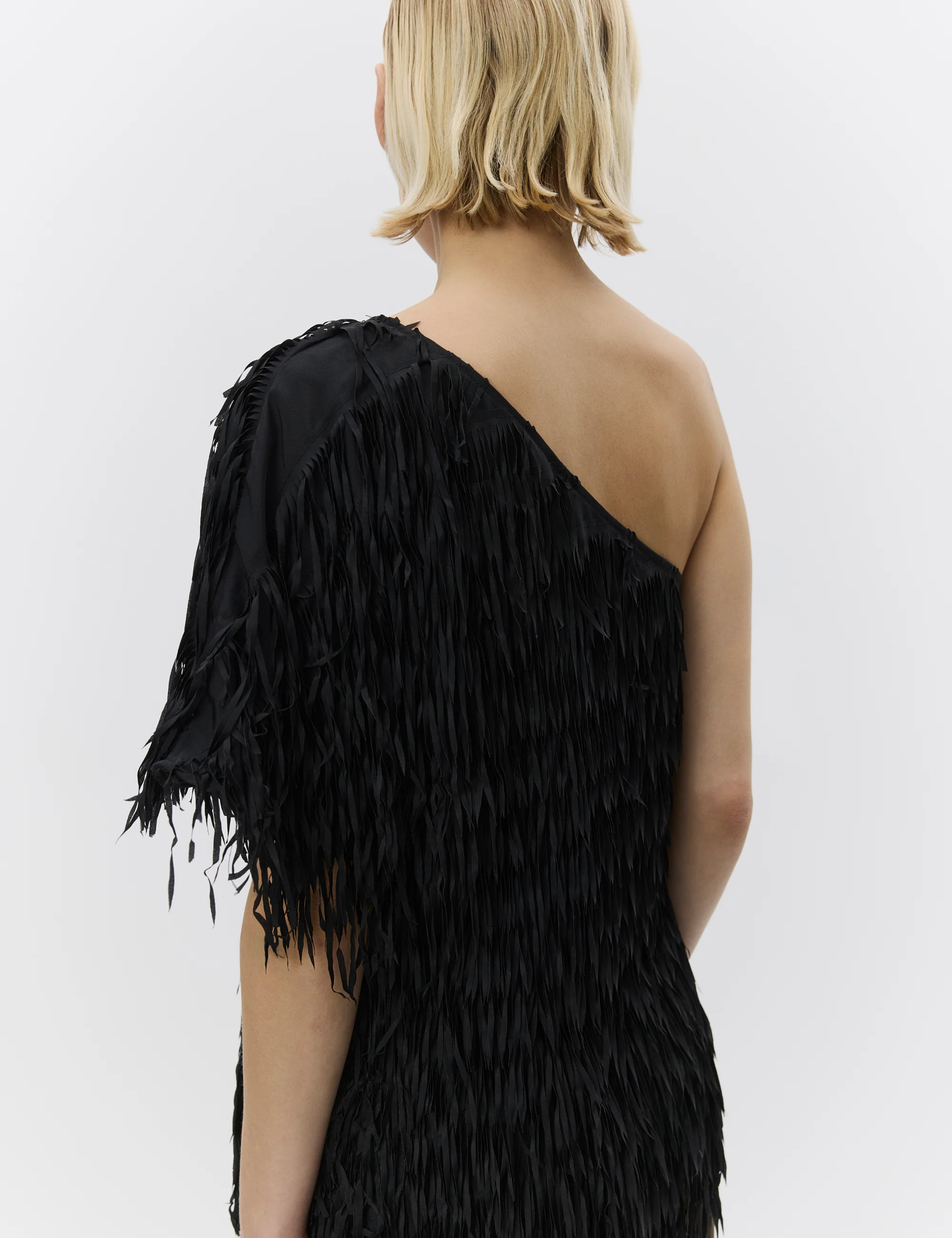 Bell - Delicate Fringes - Blouse - Black - Image 5