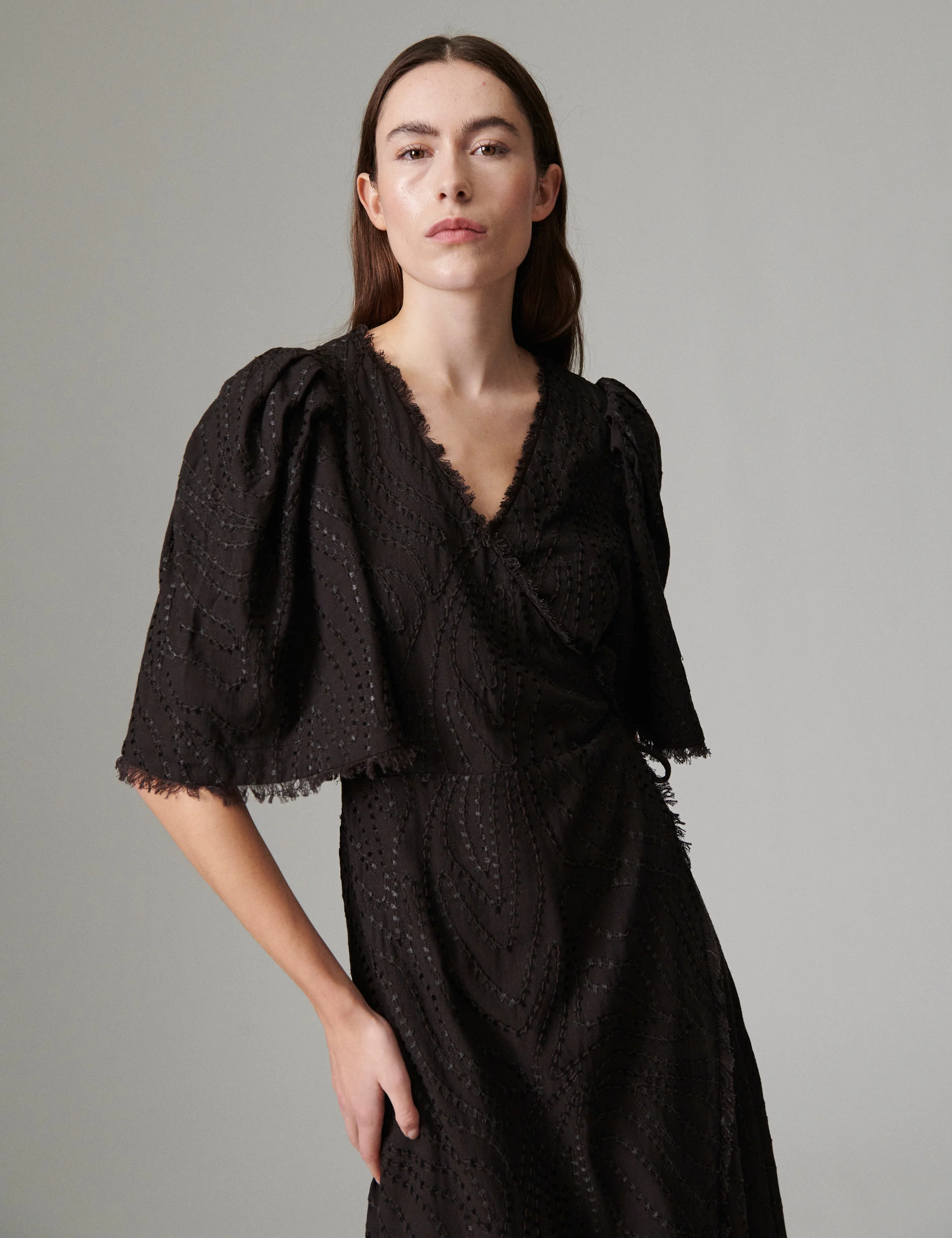 Camilla - Day Kantha - Dress - Coffee Bean - Image 2