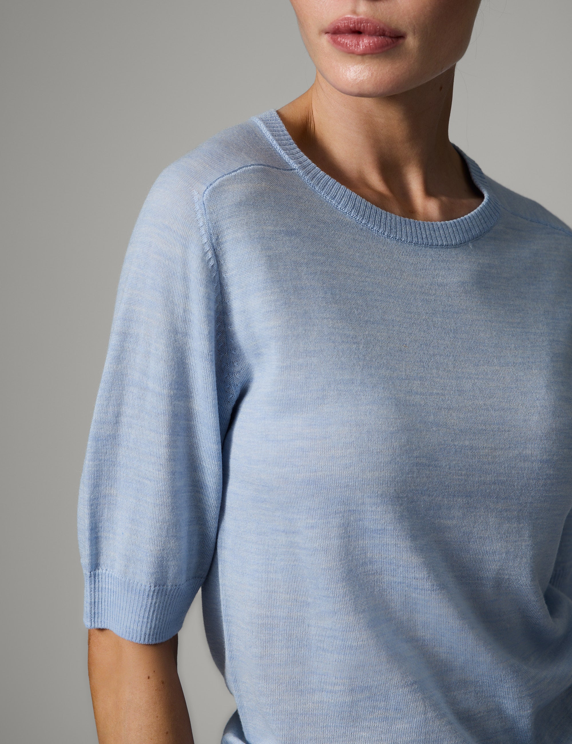 Carolina - Daily Elements - Pullover - LIGHT BLUE MELANGE