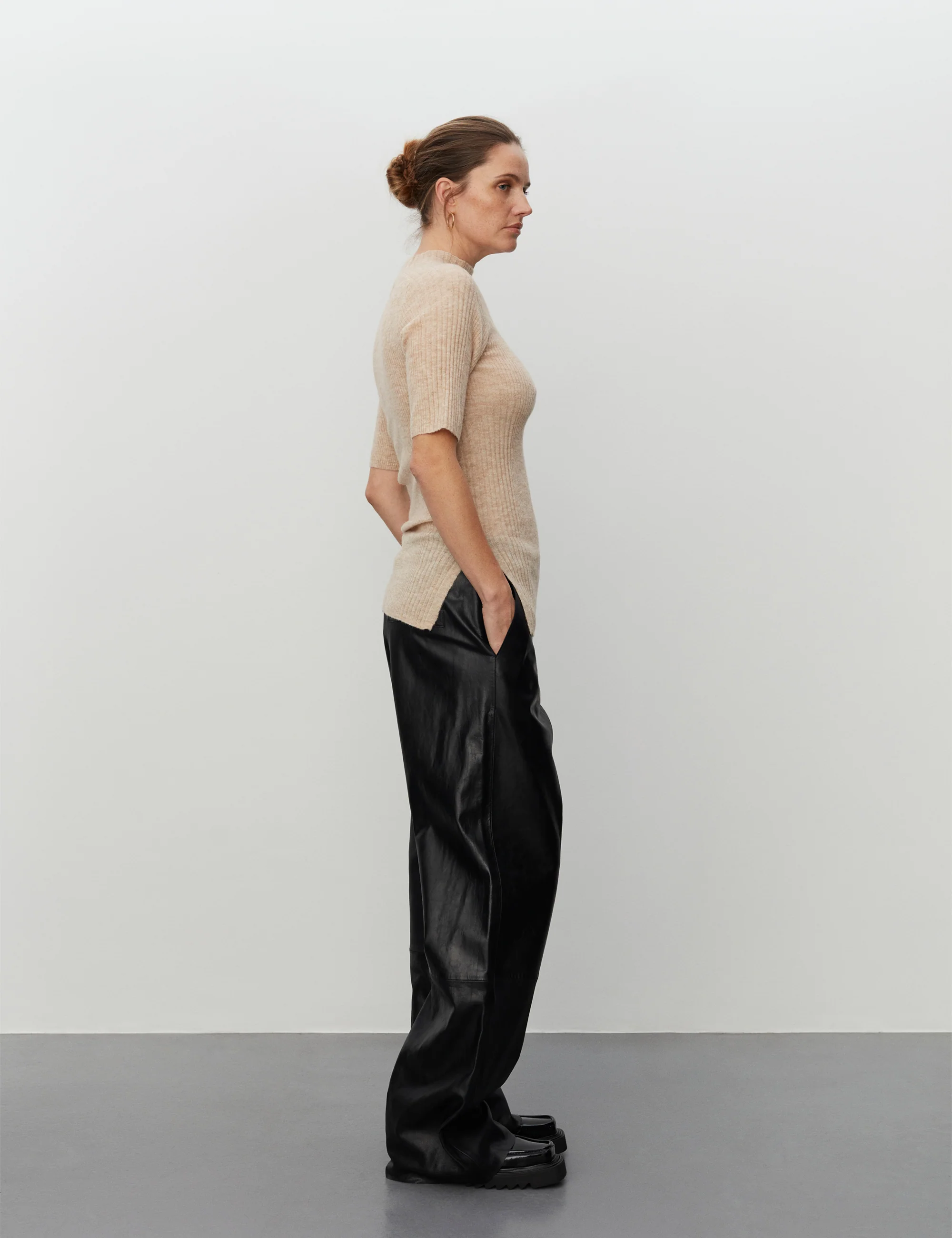 Claudia - Merino Blend - CREME MELANGE - Image 3