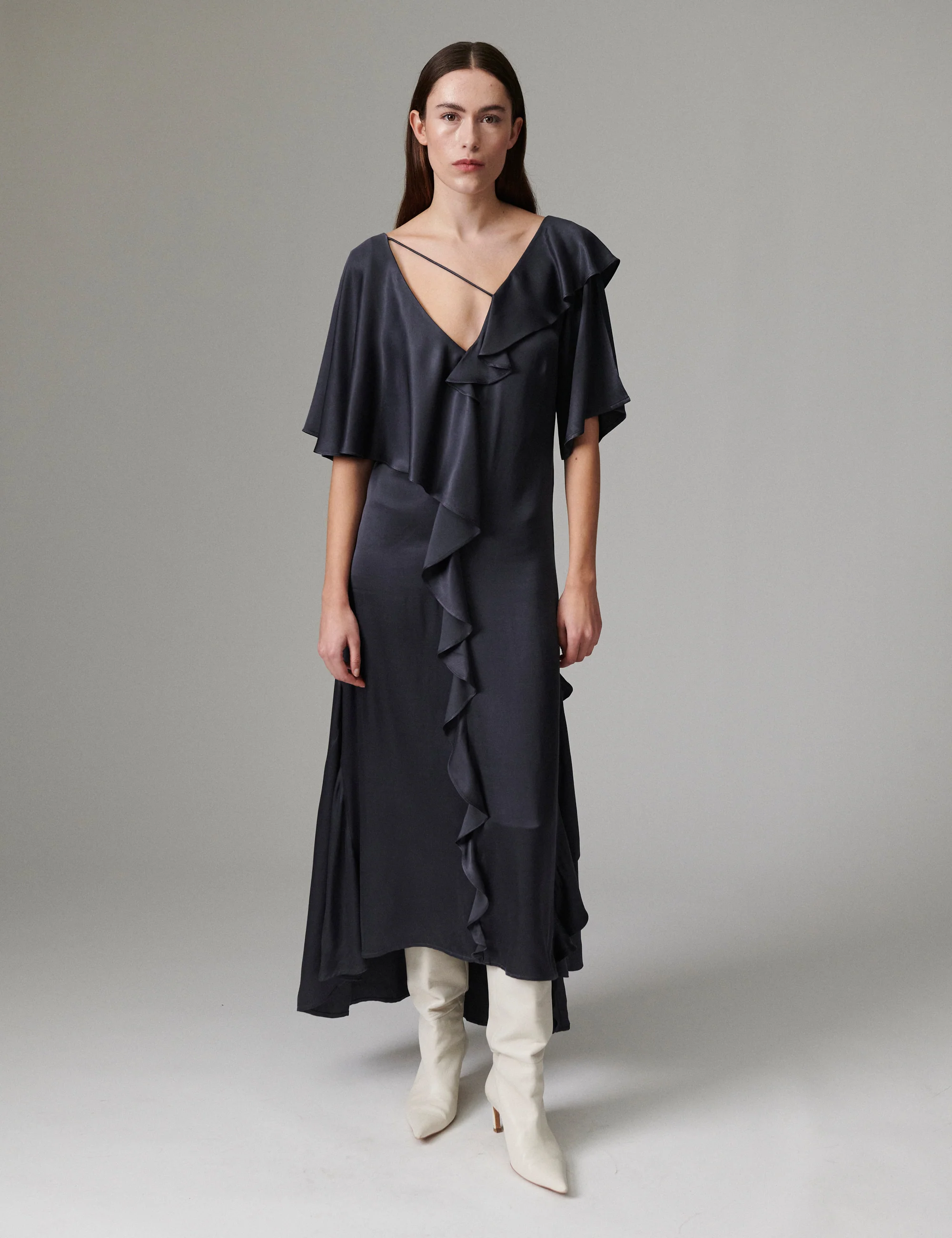 Cortex - Silky Touch - Dress - EBONY - Image 3