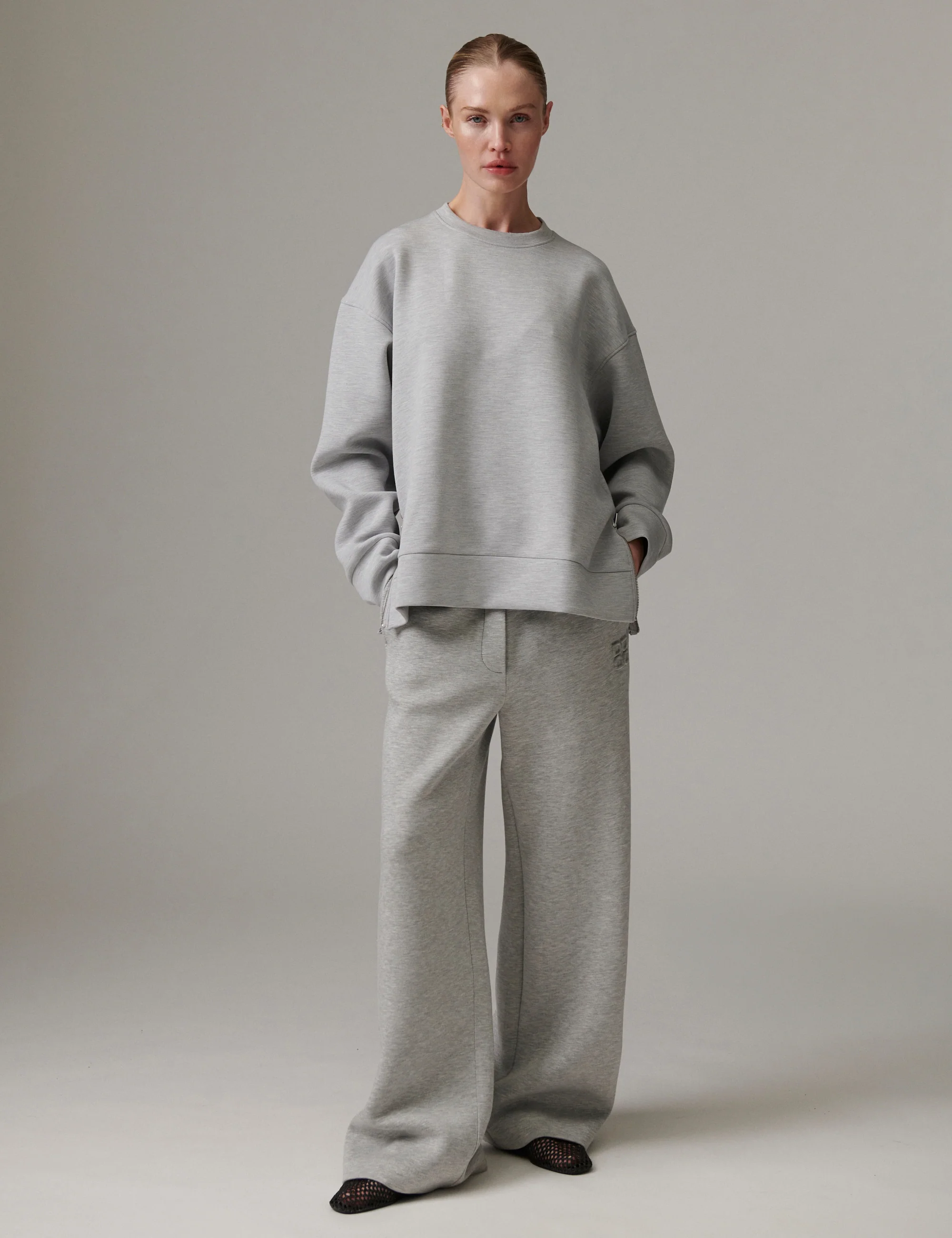 DAYCrewa - Scuba - Sweatshirt - Grey Melange - Image 4