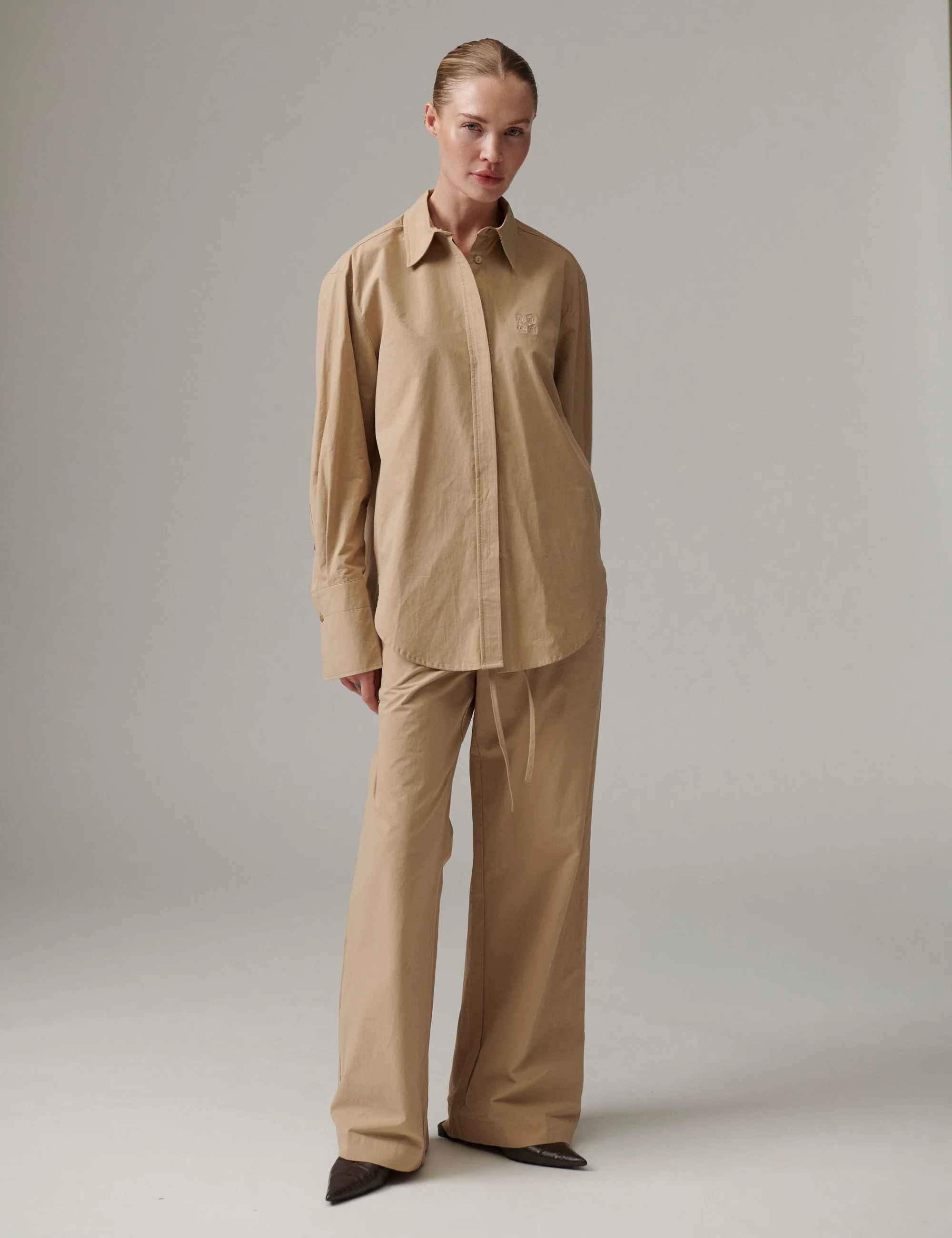 DAYZena - Cottaline - Pants - TAUPE - Image 5