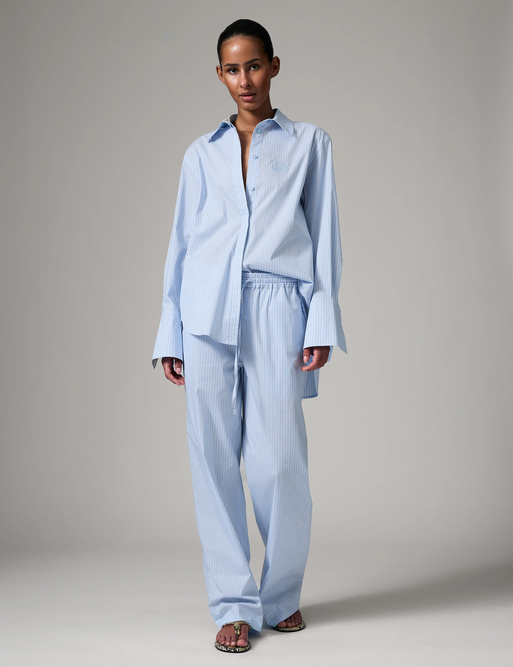 DAYZoe - Daylounge Stripe - Shirt - Chambray blue - Image 4
