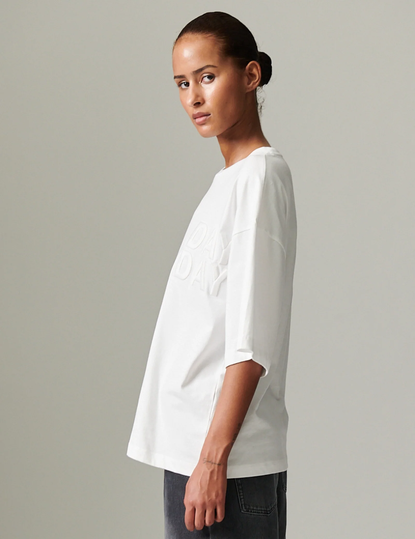 Drew - Heavy Jersey - Bright White - Image 3