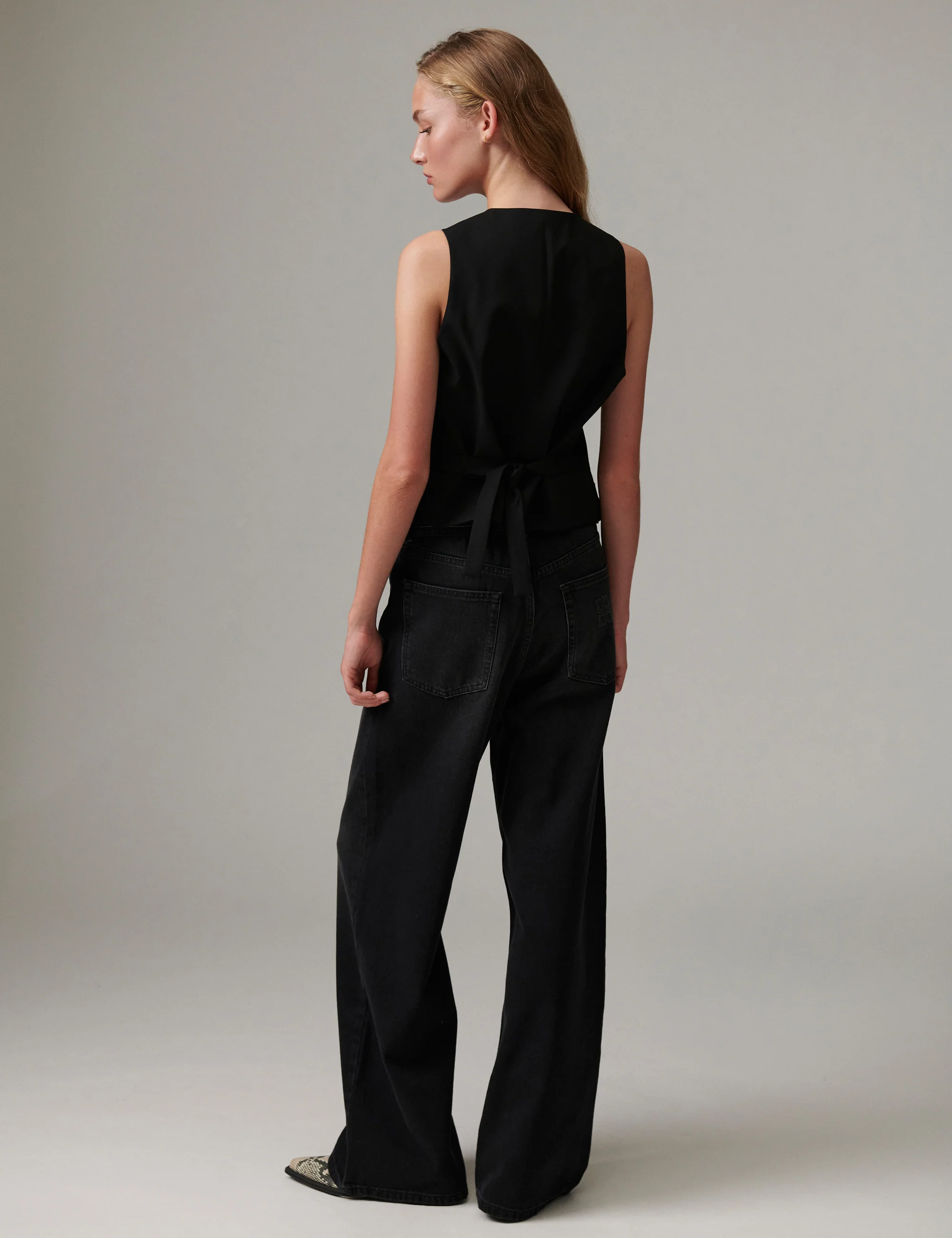 Elijah - Black Denim - Jeans - Black - Image 6
