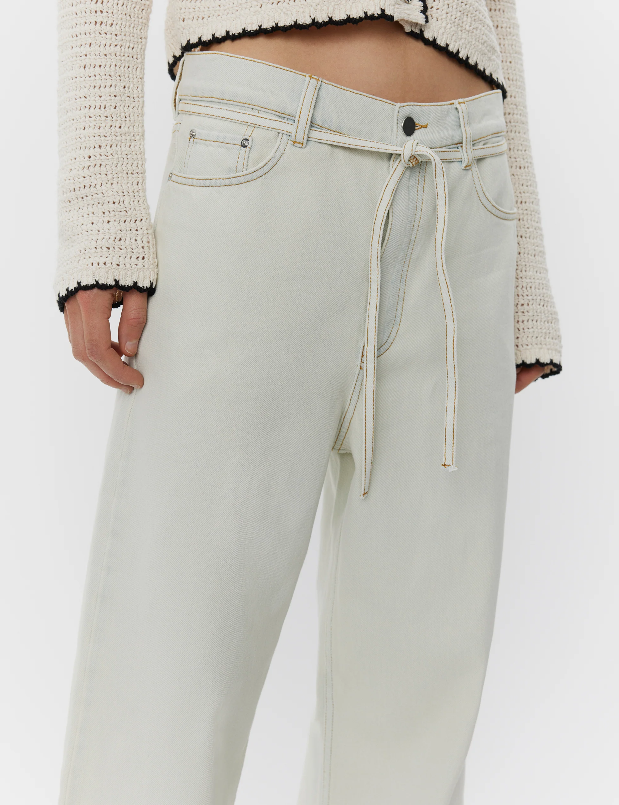 Elijah - Ice Bleached Denim - ICE BLEACHED DENIM - Image 5