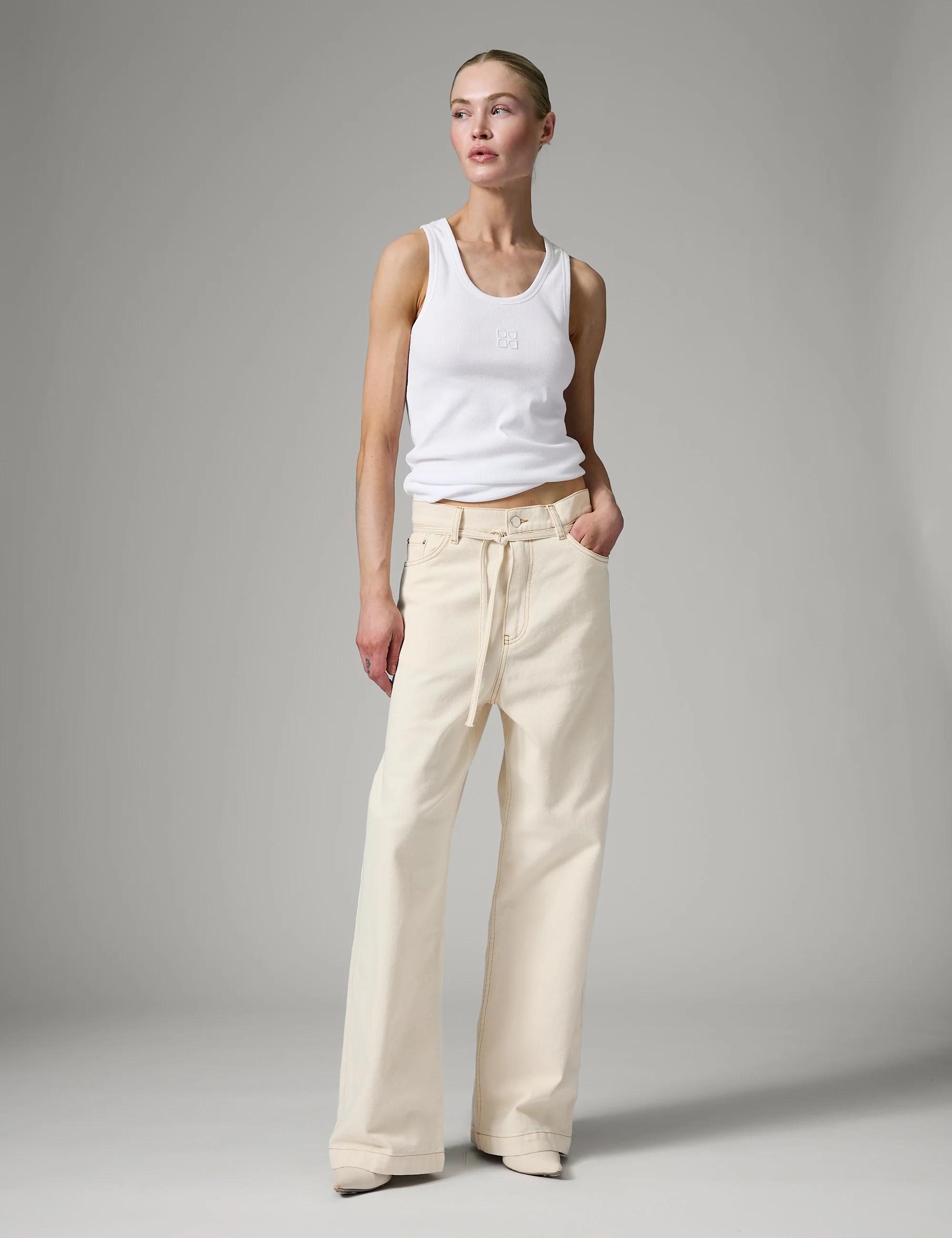 Elijah - Nature Denim - Jeans - Vanilla Ice - Image 4