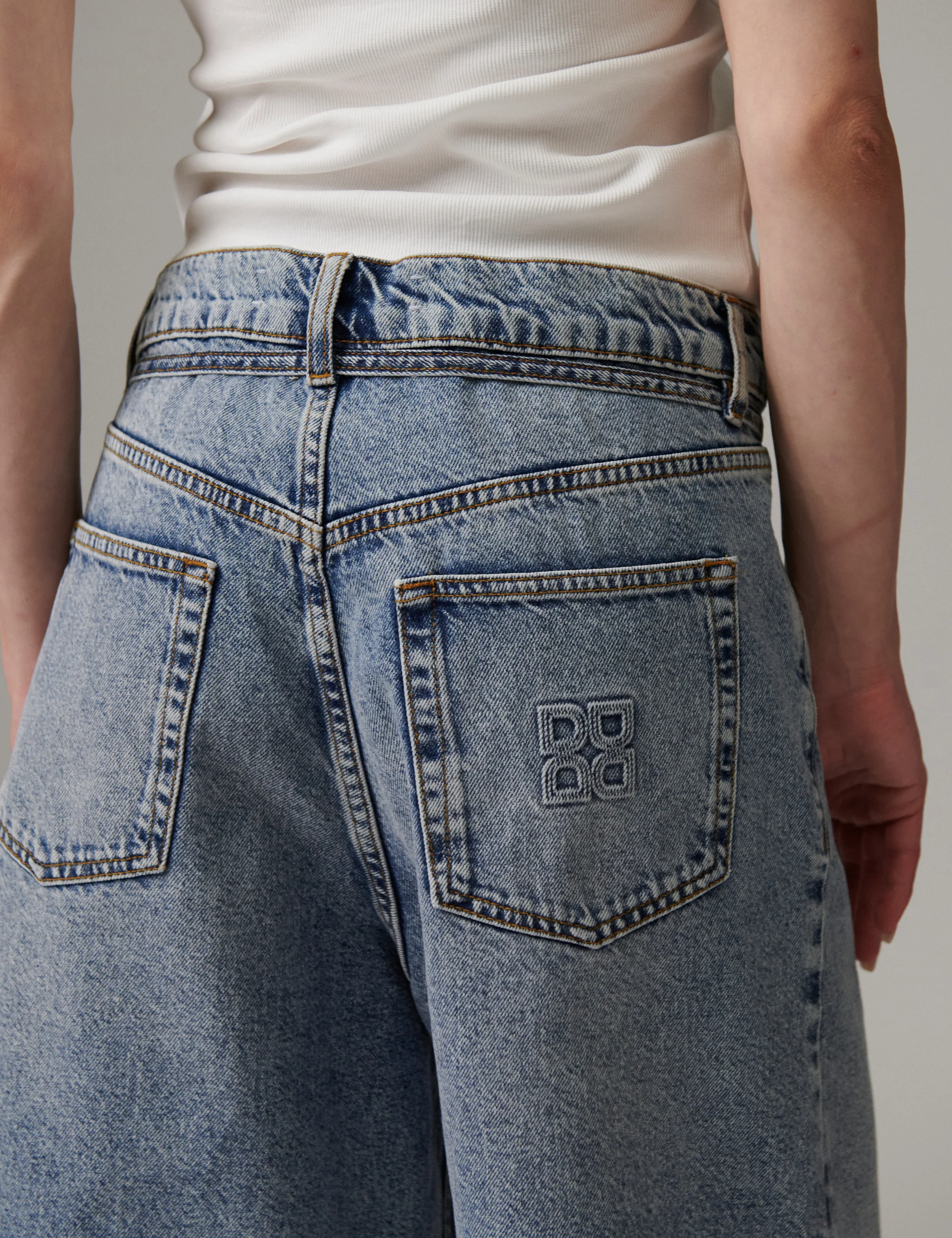 Elijah Shorts – Blue Soft Denim - Shorts - Light Blue - Image 5