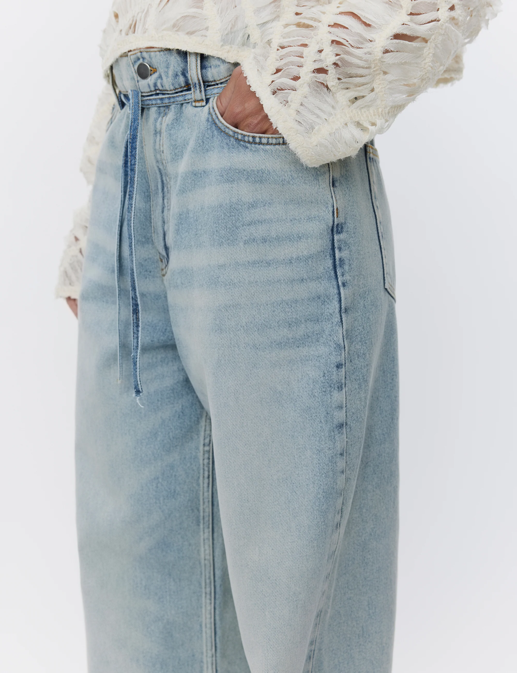 Elijah - Vintage Blue Denim - VINTAGE BLUE - Image 6