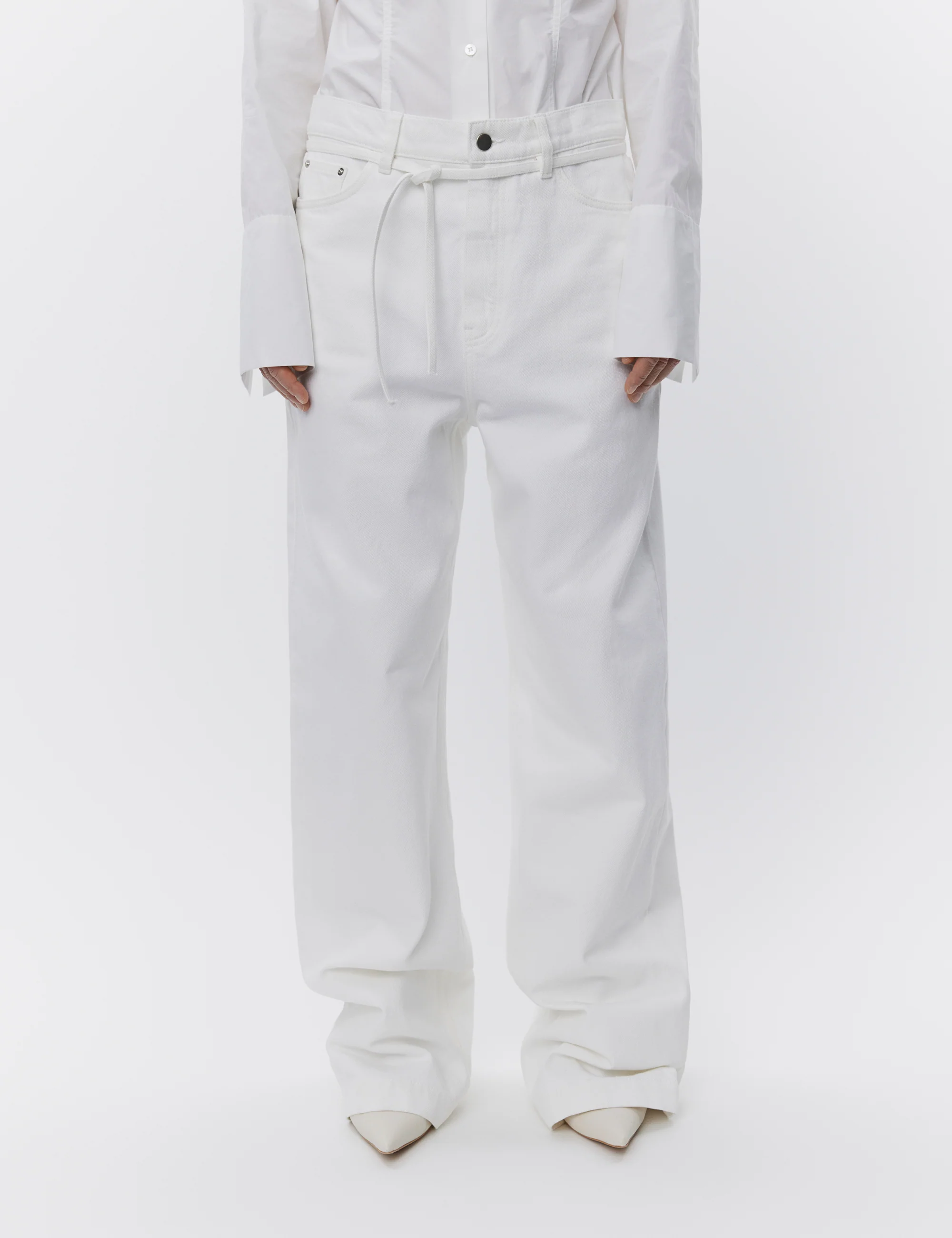 Elijah - Winter White Denim - Bright White - Image 11